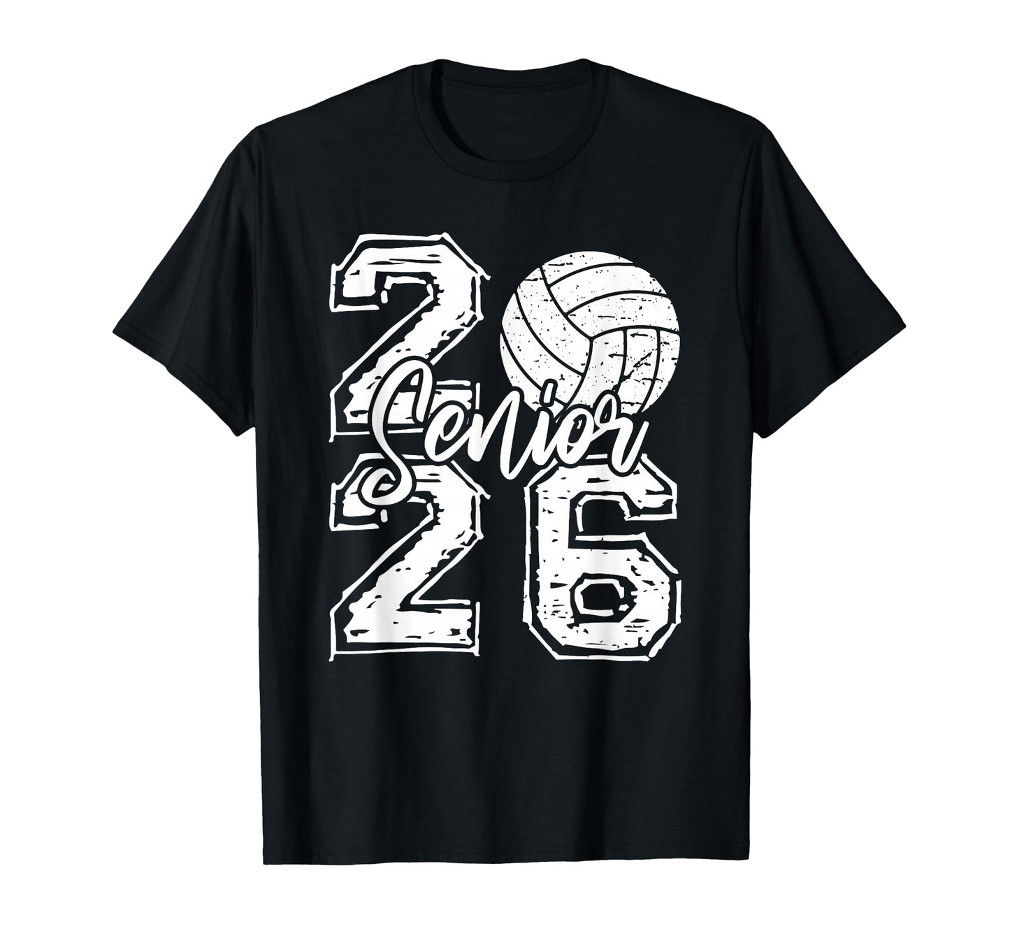 Class 2026 Volleyball Senior 2026 T-Shirt - Casual Everyday Wear Unisex - T-Shirt, Sweatshirt, Hoodie