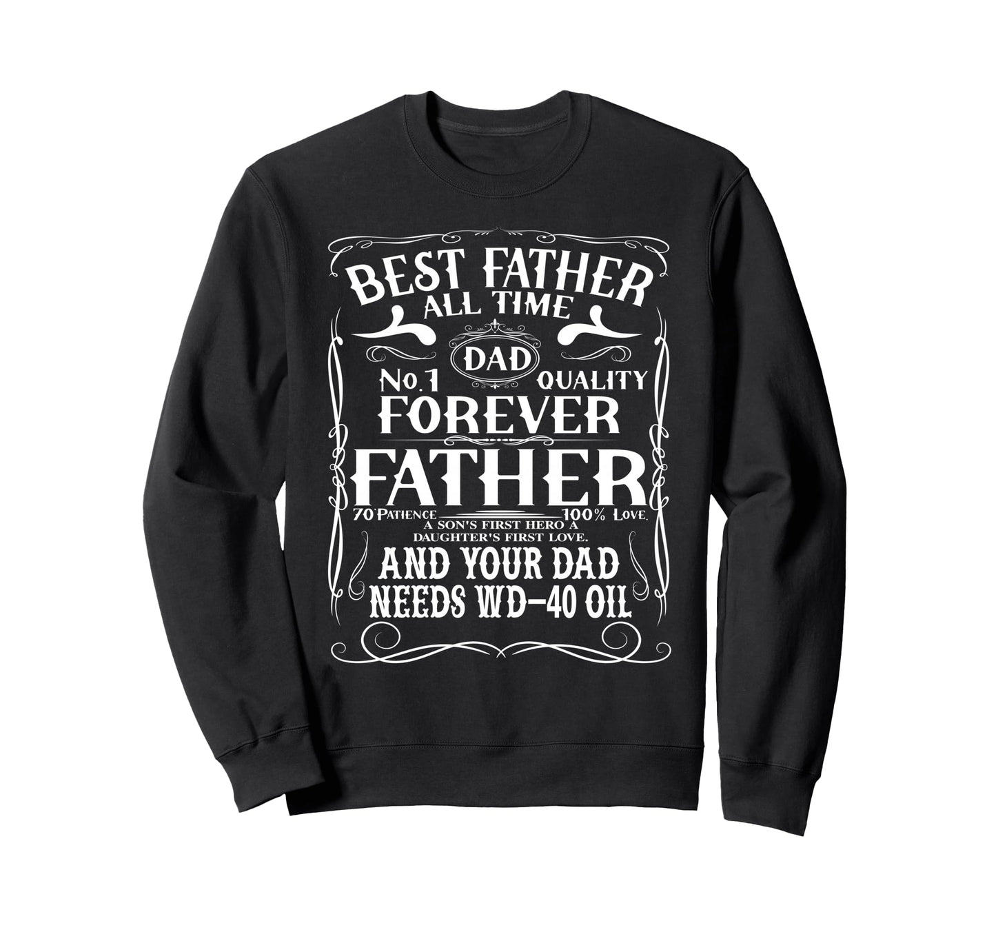 My Dad Rocks Daddy Pa Fathers Day Sweatshirt - Casual Everyday Wear Unisex - T-Shirt, Sweatshirt, Hoodie