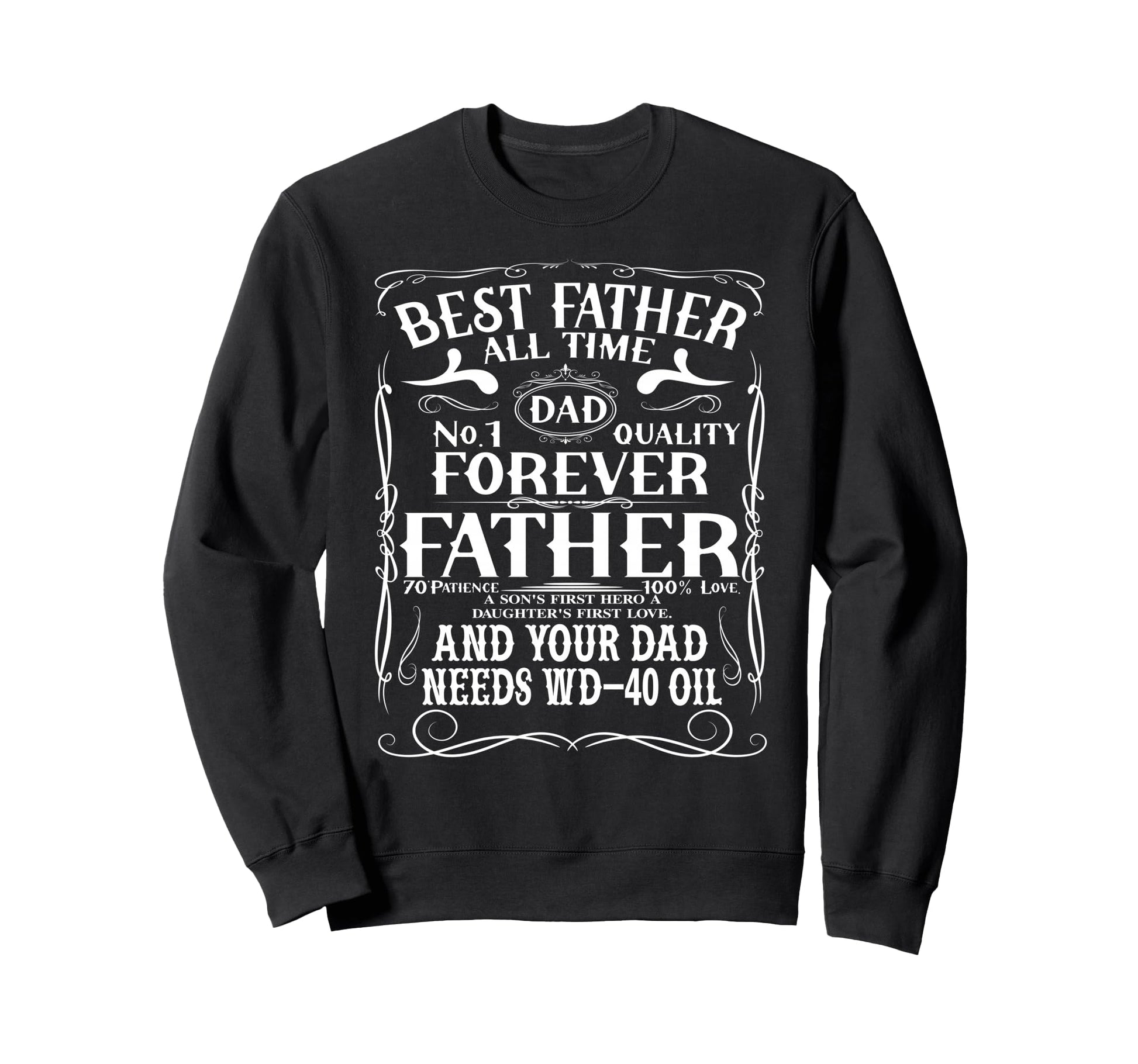 My Dad Rocks Daddy Pa Fathers Day Sweatshirt - Casual Everyday Wear Unisex - T-Shirt, Sweatshirt, Hoodie