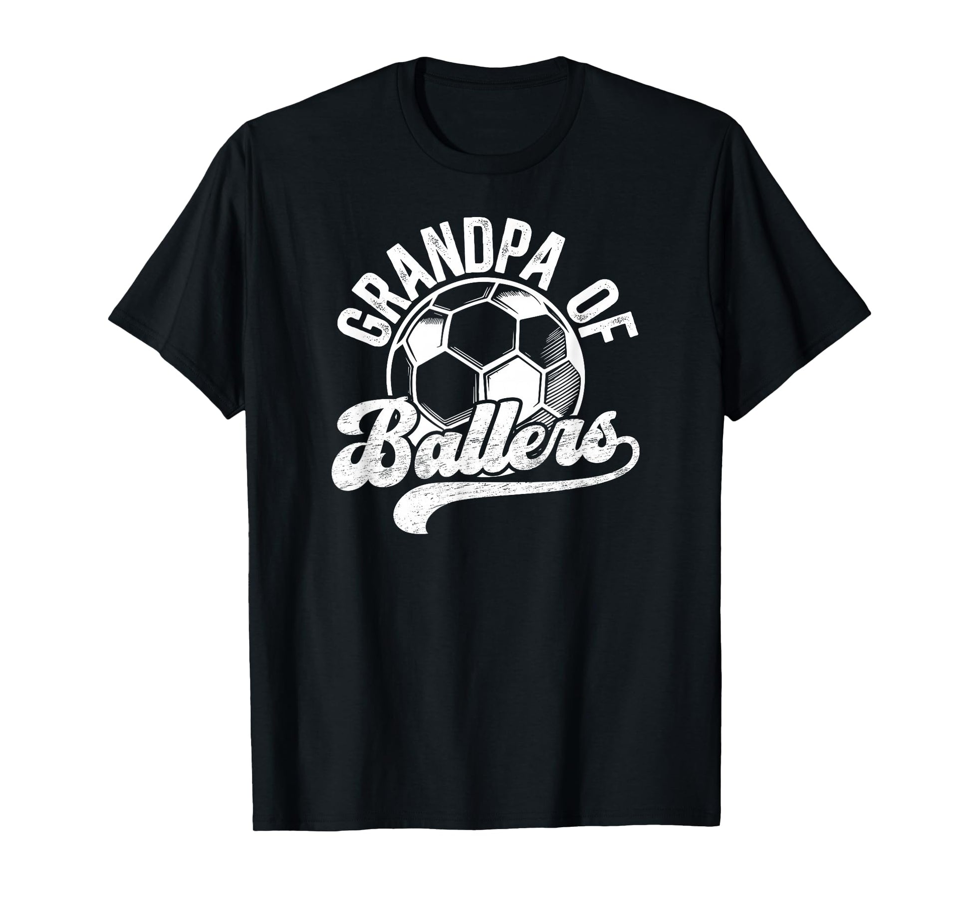 Grandpa Ballers Soccer Grandpa Soccer T-Shirt - Graphic Print Men Women - T-Shirt, Sweatshirt, Hoodie