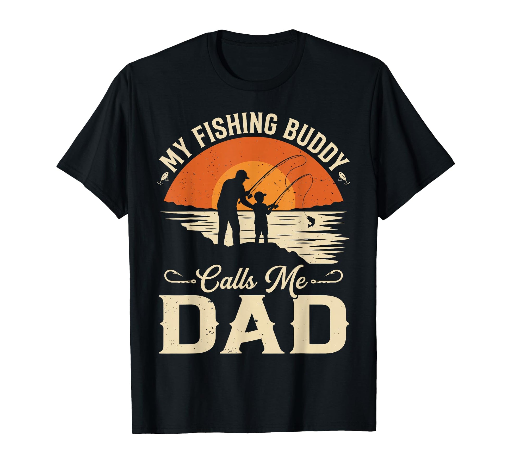 Fishing Buddies My Fishing Buddy T-Shirt - Novelty Apparel for Adults - T-Shirt, Sweatshirt, Hoodie