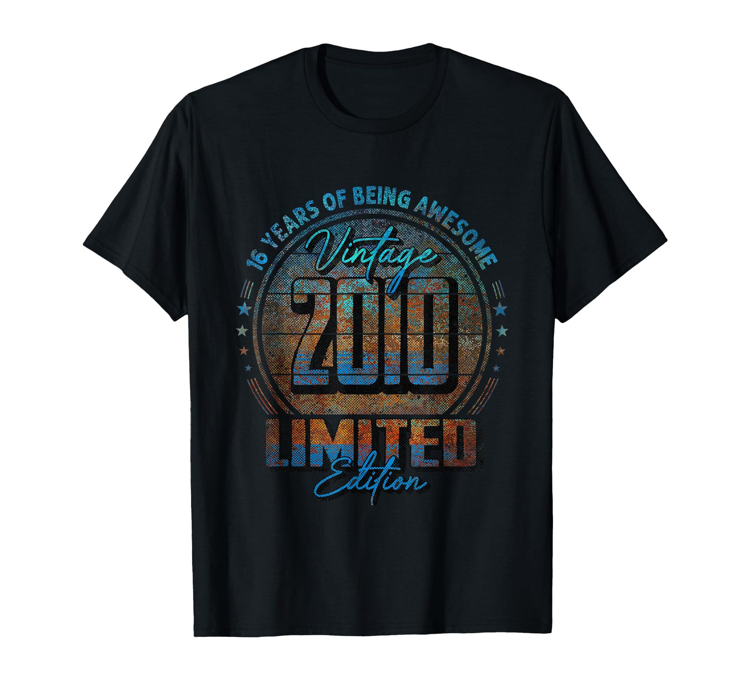 2010 16 Year Old 16Th Birthday T-Shirt - Trendy Graphic Unisex - T-Shirt, Sweatshirt, Hoodie