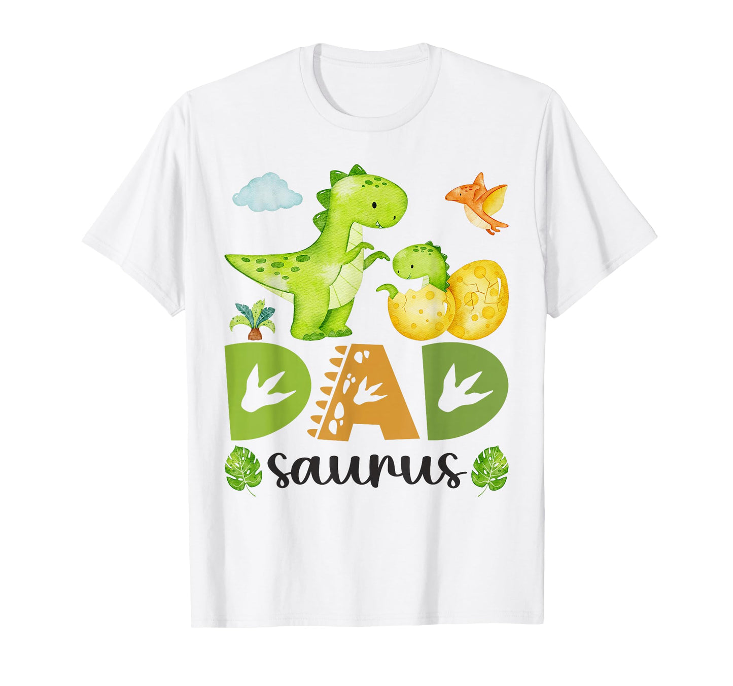 Dad Saurus T Rex Dinosaur Matching T-Shirt - Trendy Graphic for Adults - T-Shirt, Sweatshirt, Hoodie
