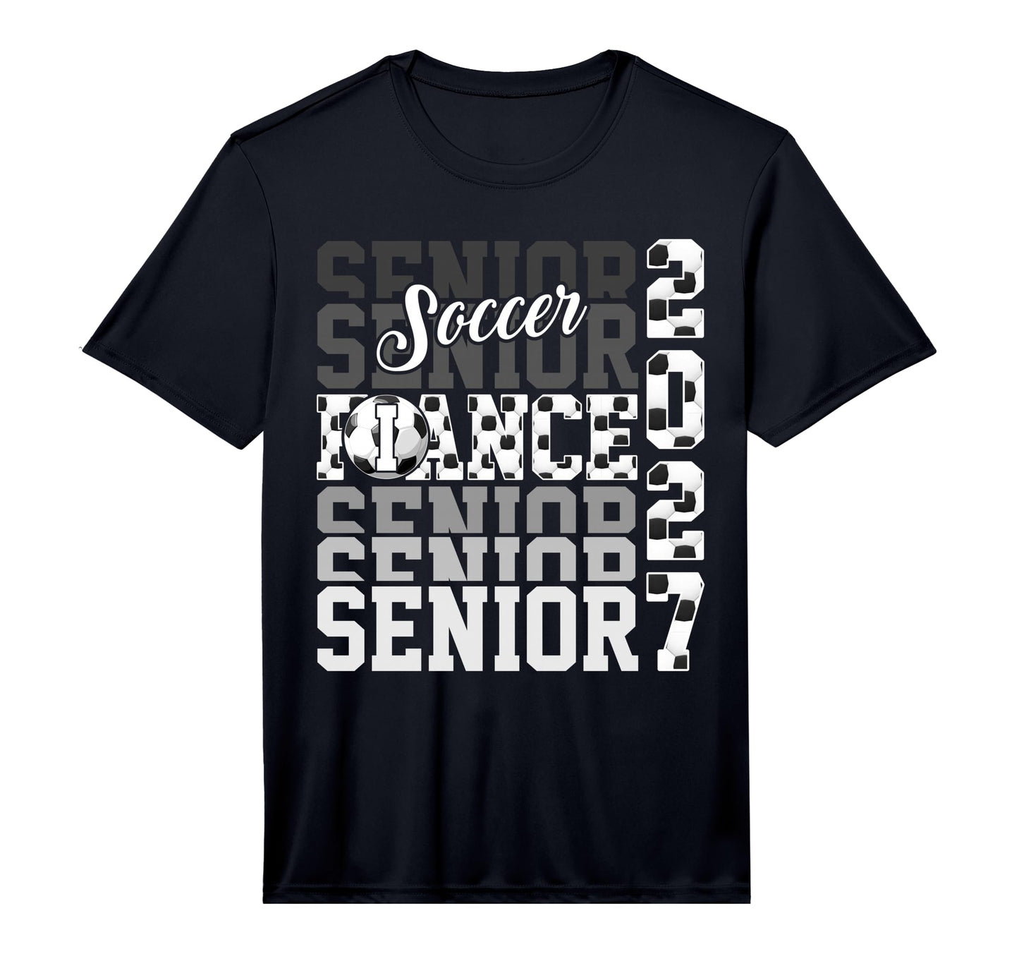 Senior 2027 Soccer Fiance Proud Family T-Shirt - Graphic Print Unisex - T-Shirt, Sweatshirt, Hoodie