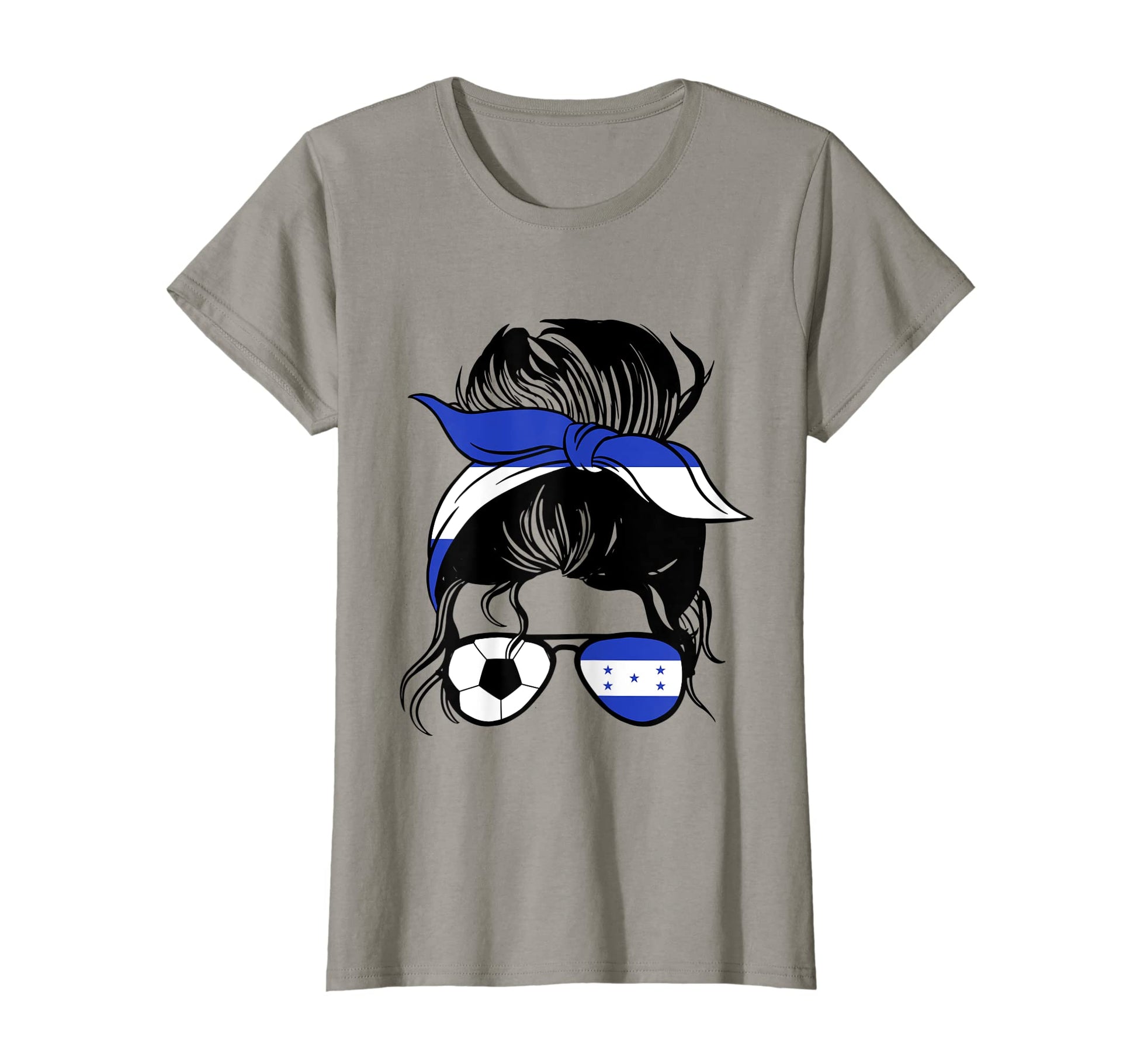 Honduras Mothers Day Soccer Mom T-Shirt - Fun Novelty Design for Adults - T-Shirt, Sweatshirt, Hoodie