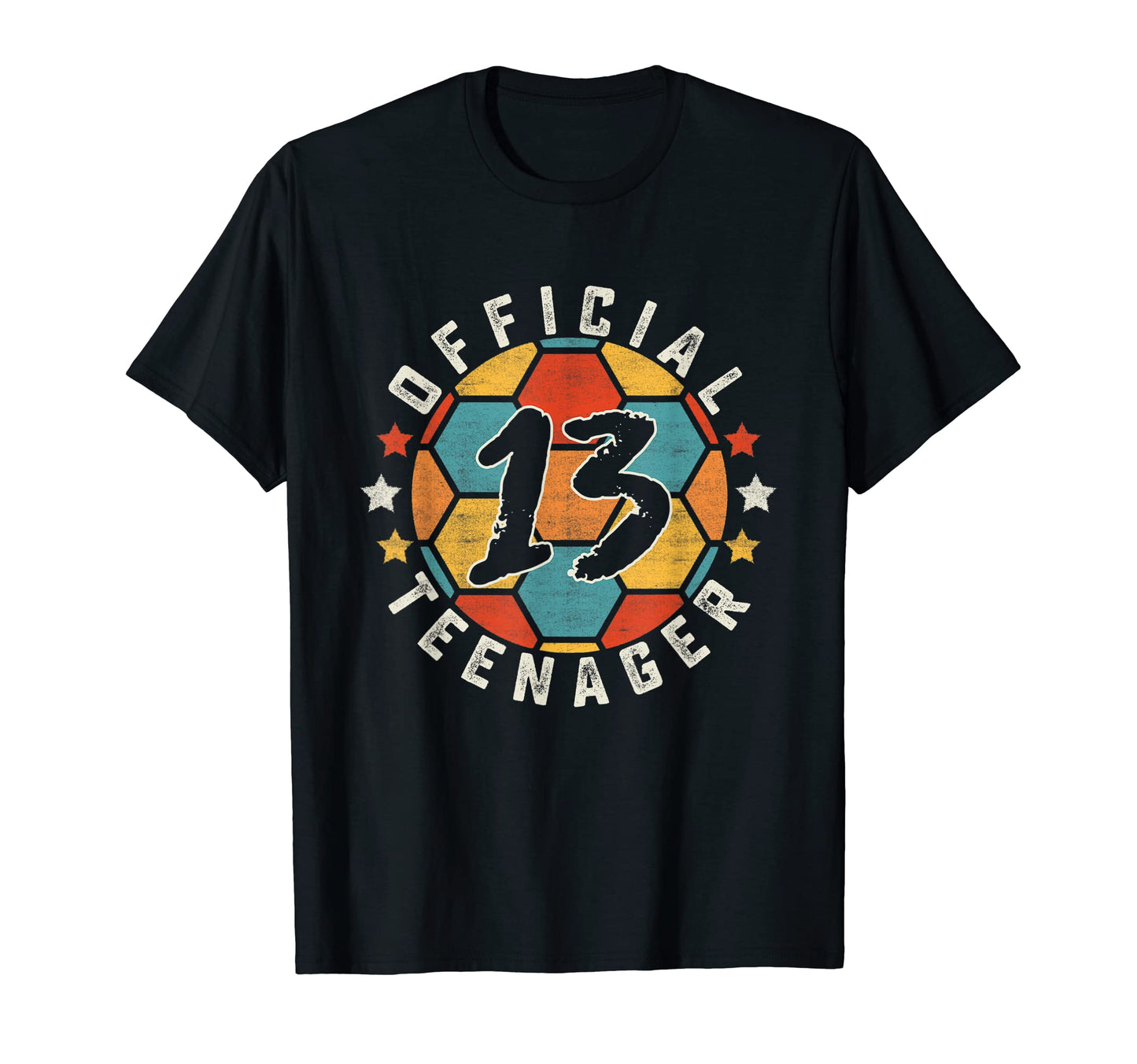 Teenager 13Th Birthday Soccer Player T-Shirt - Trendy Graphic Unisex - T-Shirt, Sweatshirt, Hoodie