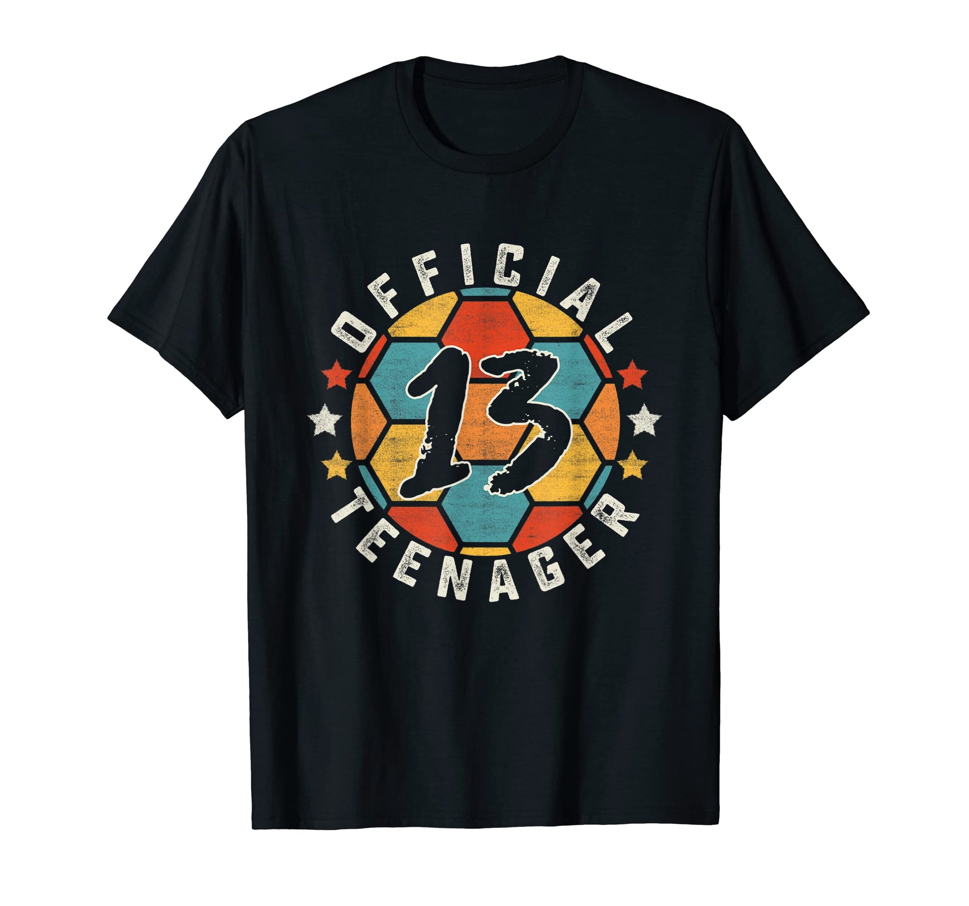 Teenager 13Th Birthday Soccer Player T-Shirt - Trendy Graphic Unisex - T-Shirt, Sweatshirt, Hoodie