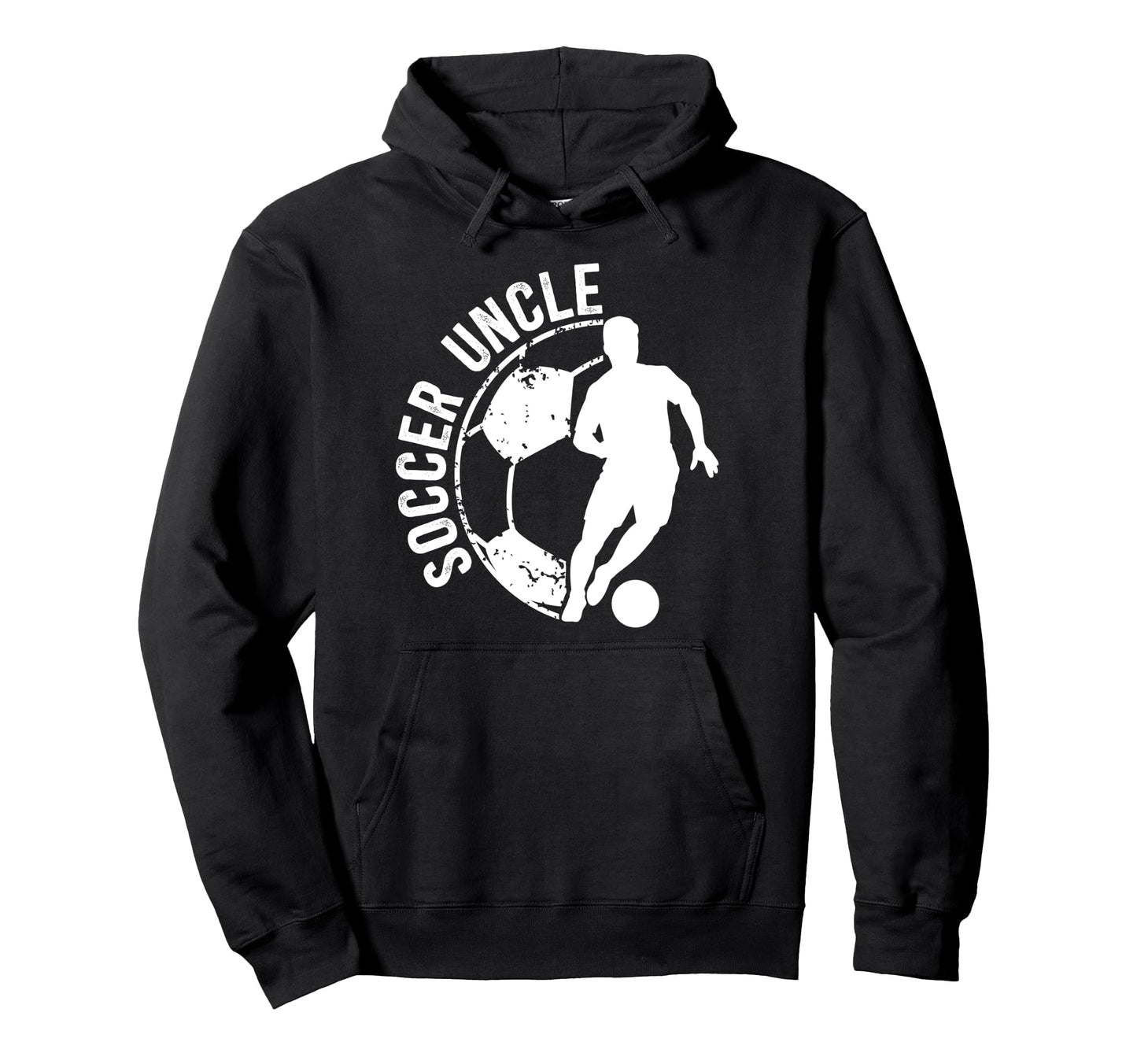 Soccer Uncle Best Uncle Soccer Player Hoodie - Minimalist Print for Adults - T-Shirt, Sweatshirt, Hoodie