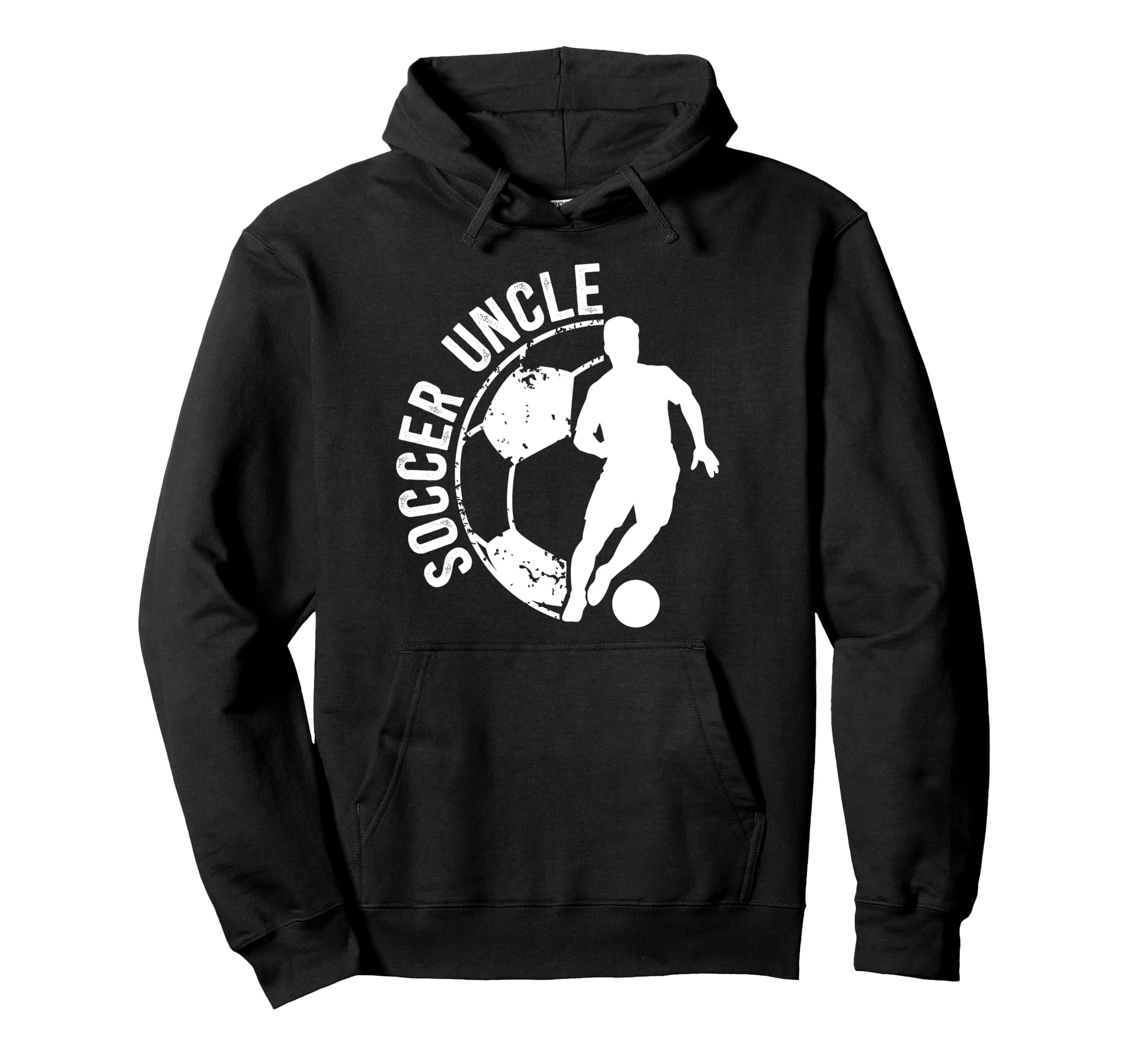 Soccer Uncle Best Uncle Soccer Player Hoodie - Minimalist Print for Adults - T-Shirt, Sweatshirt, Hoodie