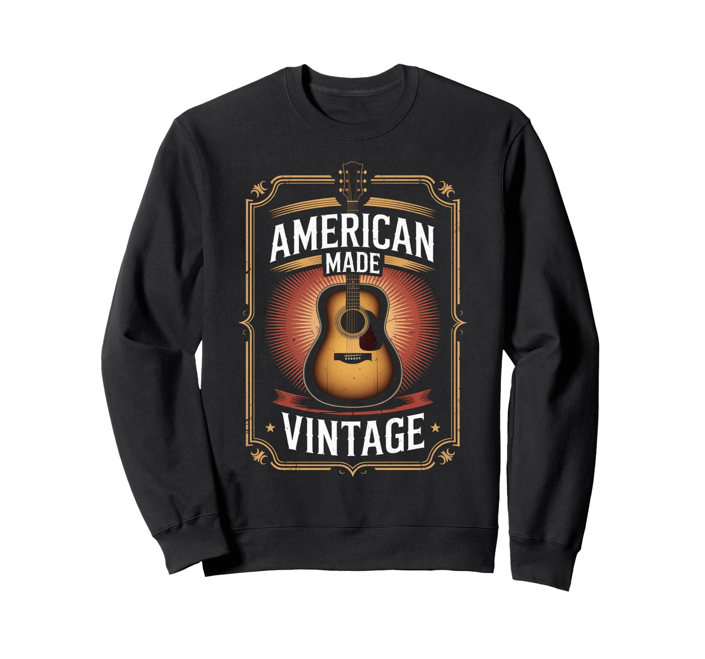 Acoustic Guitar Collector Guitarist Sweatshirt - Minimalist Print Unisex - T-Shirt, Sweatshirt, Hoodie