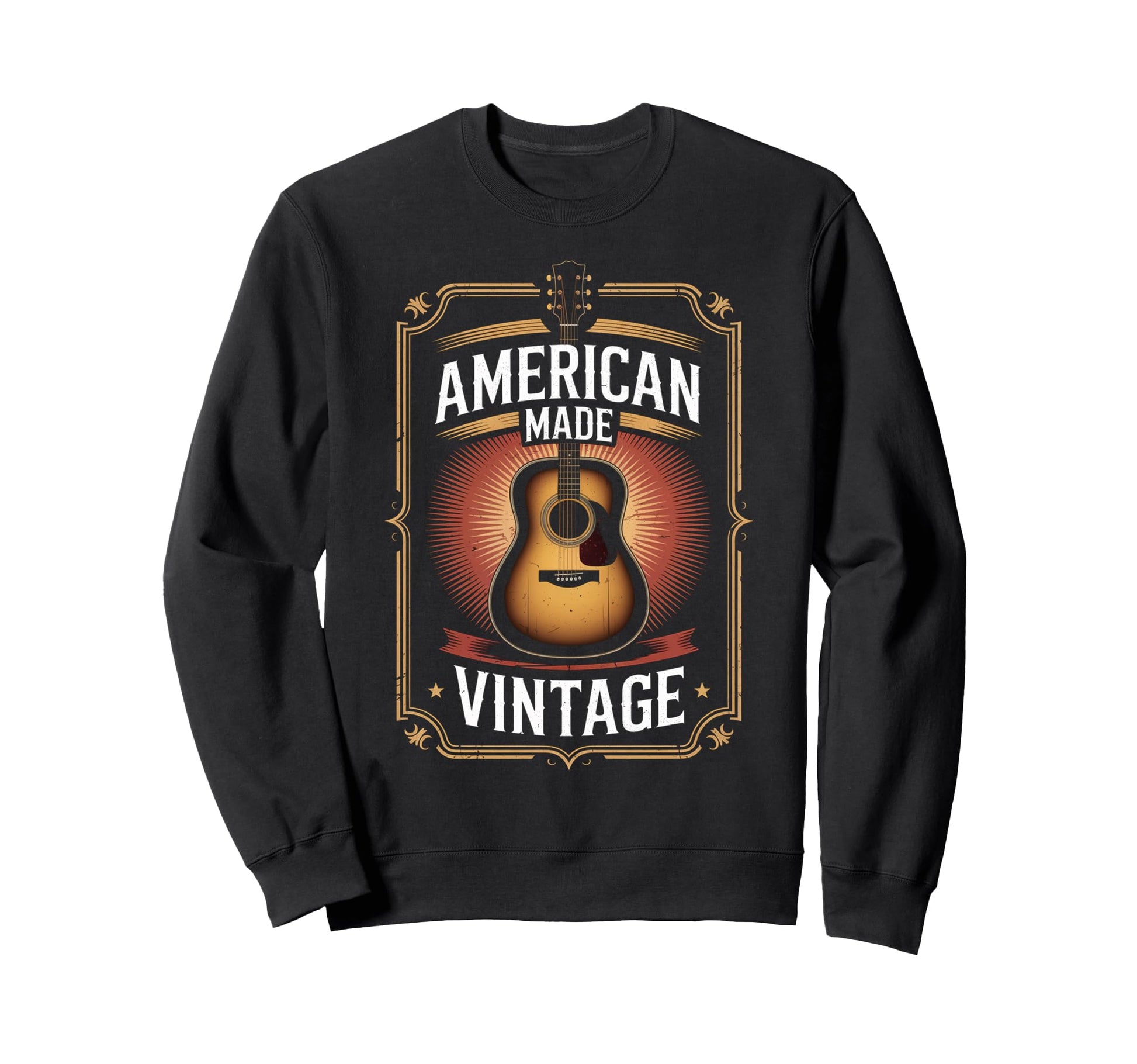 Acoustic Guitar Collector Guitarist Sweatshirt - Minimalist Print Unisex - T-Shirt, Sweatshirt, Hoodie
