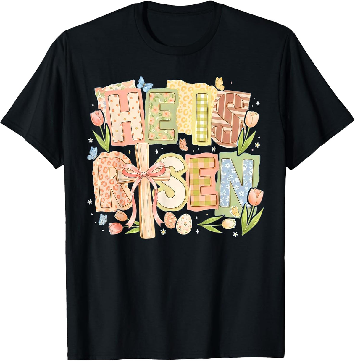 He Is Risen Easter t -shir t Unisex T-shirt, Sweatshirt, Hoodie, Long Sleeve Tee - T-Shirt, Sweatshirt, Hoodie