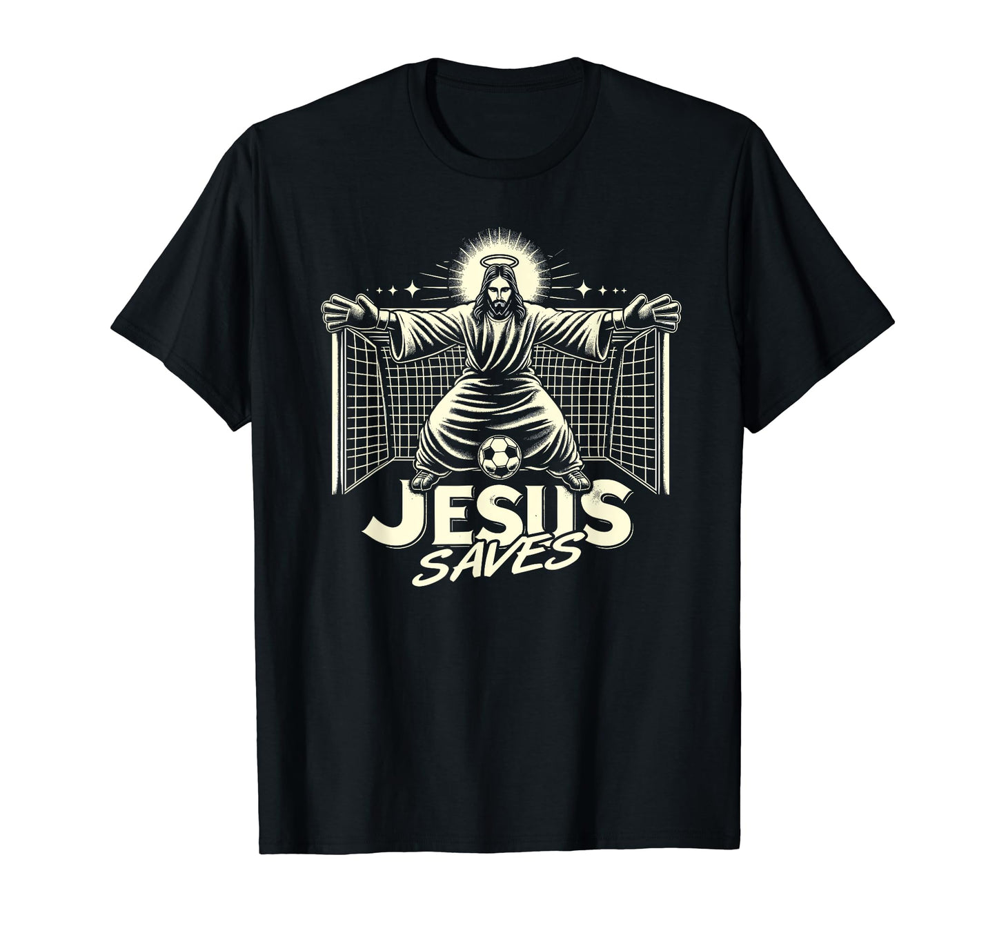 C J S Religious Christian Soccer Sweatshirt - Casual Everyday Wear Unisex - T-Shirt, Sweatshirt, Hoodie