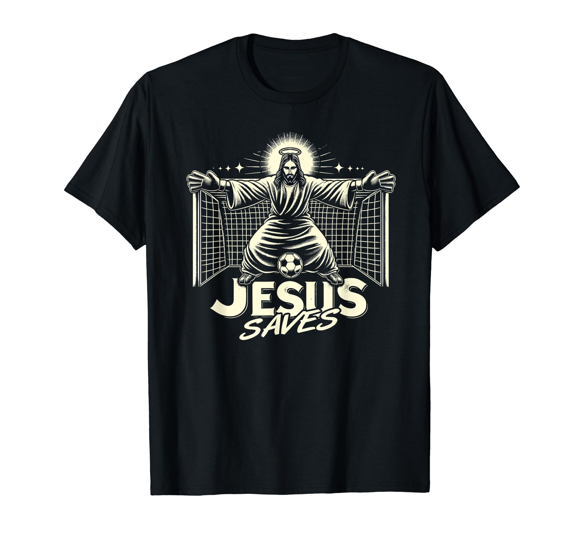 C J S Religious Christian Soccer Sweatshirt - Casual Everyday Wear Unisex - T-Shirt, Sweatshirt, Hoodie