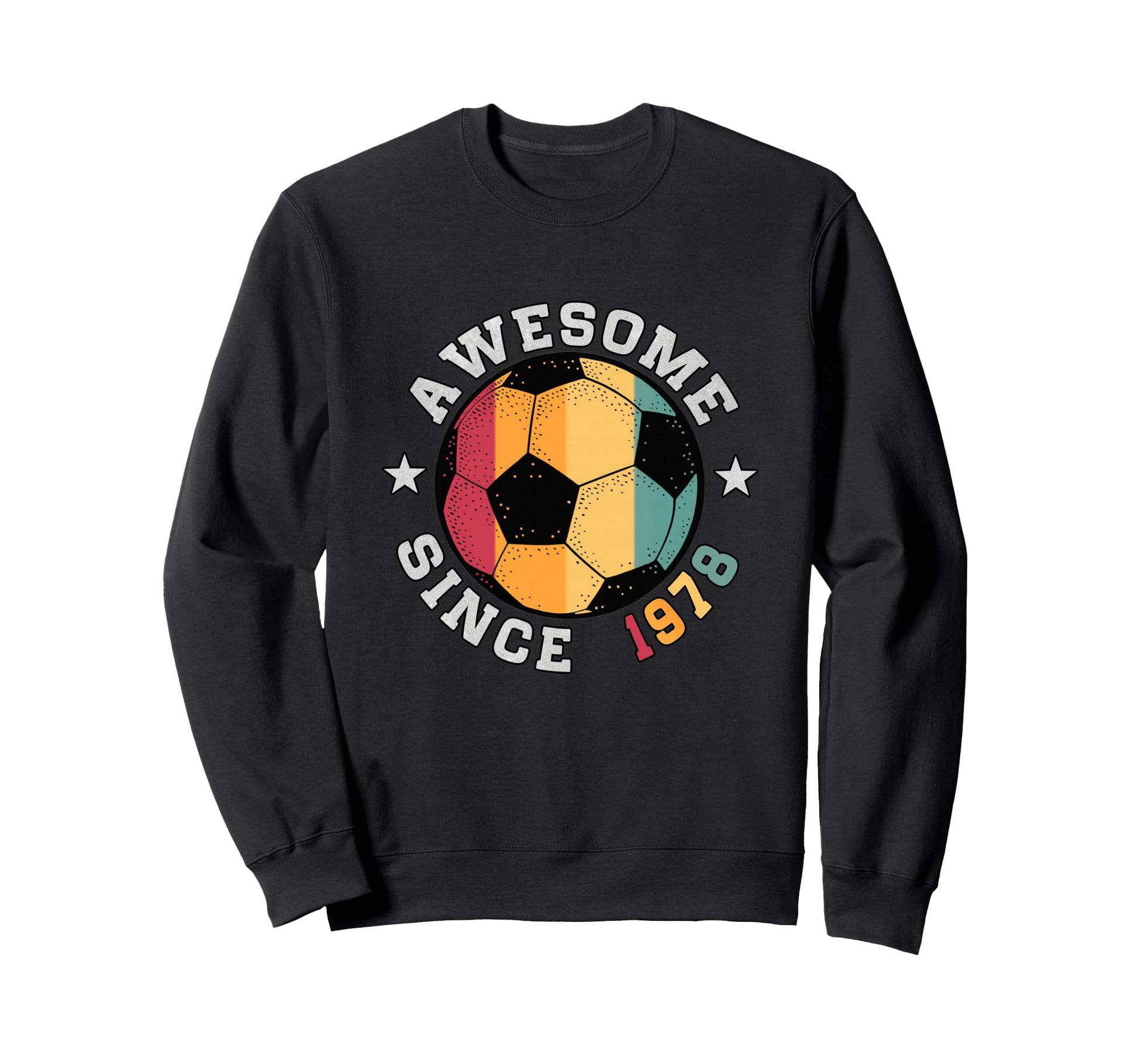 Birthday Soccer Player 48 Year Old Sweatshirt - Novelty Apparel for Adults - T-Shirt, Sweatshirt, Hoodie