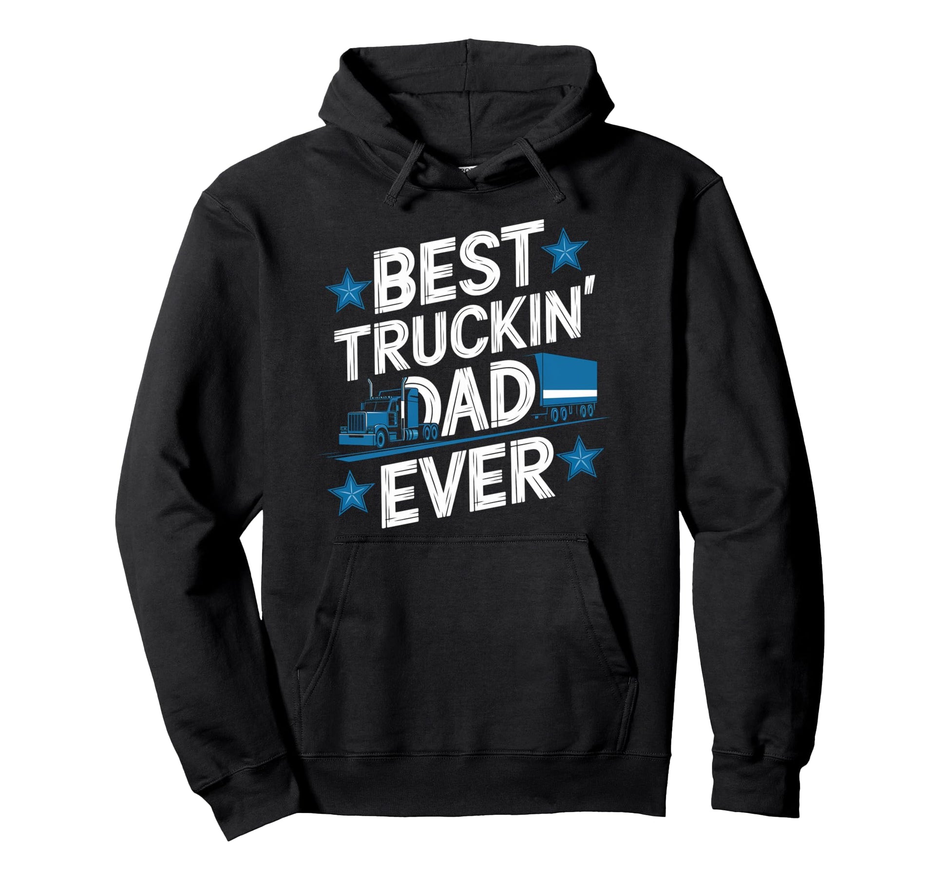Funny Truck Driver Fathers Day Best Hoodie - Minimalist Print for Adults - T-Shirt, Sweatshirt, Hoodie