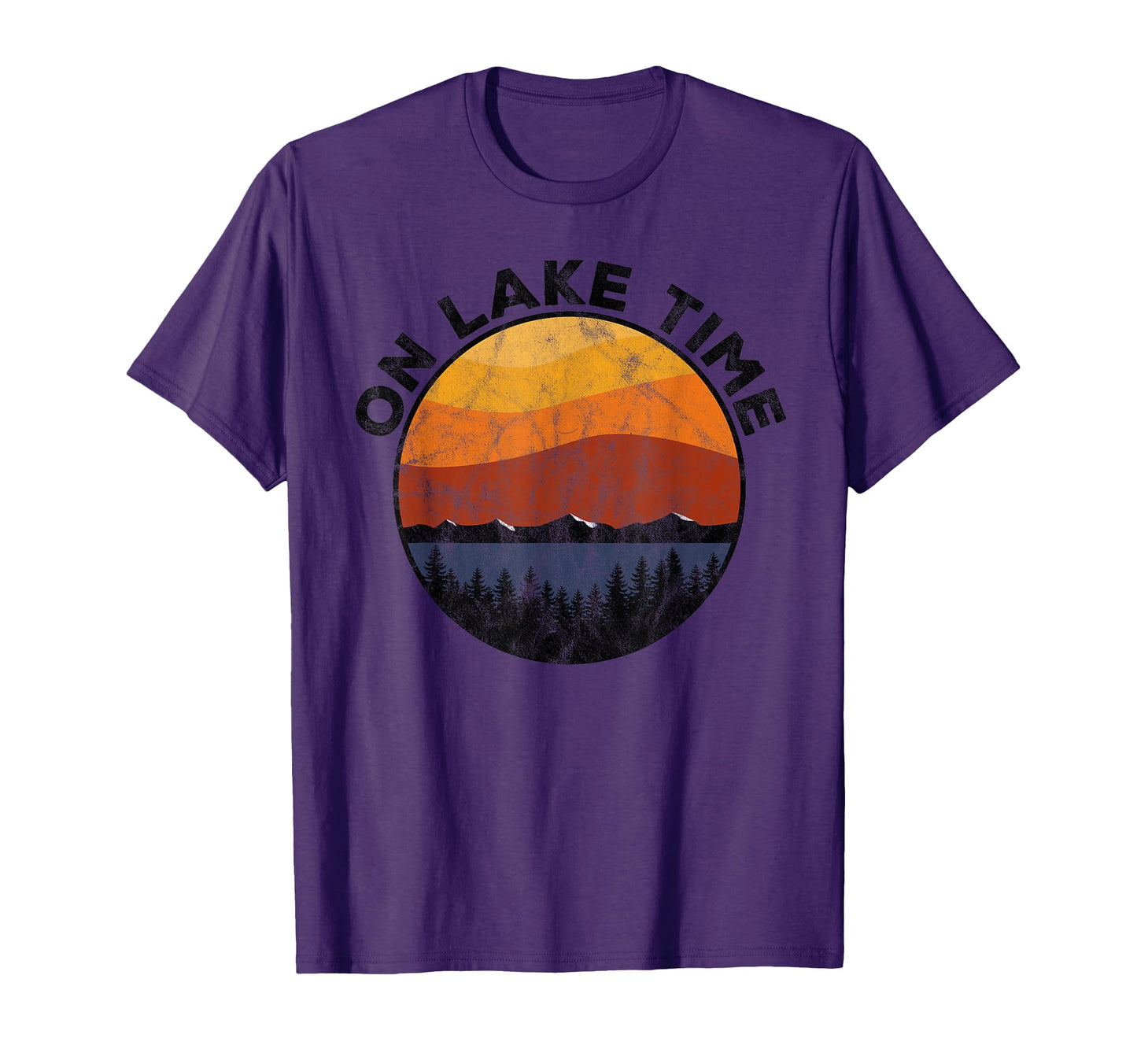 Lake Time Funny Boating Camping T-Shirt - Casual Everyday Wear Men Women - T-Shirt, Sweatshirt, Hoodie