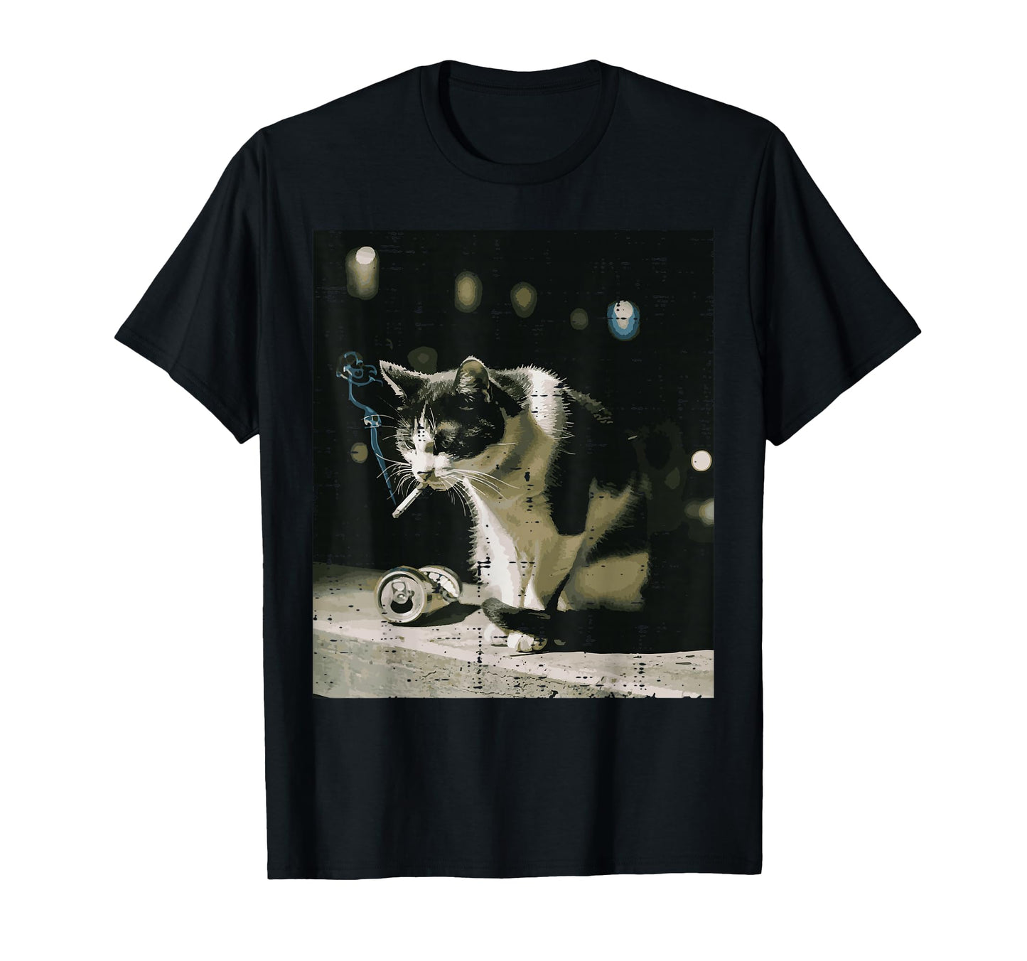 Tough Cat Attitude Meme Feline Animal T-Shirt - Fun Novelty Design Unisex - T-Shirt, Sweatshirt, Hoodie