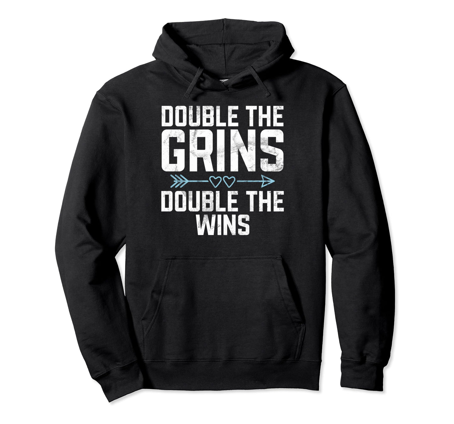 Double Grins Double Wins Twin Dad Hoodie - Streetwear Style Unisex - T-Shirt, Sweatshirt, Hoodie