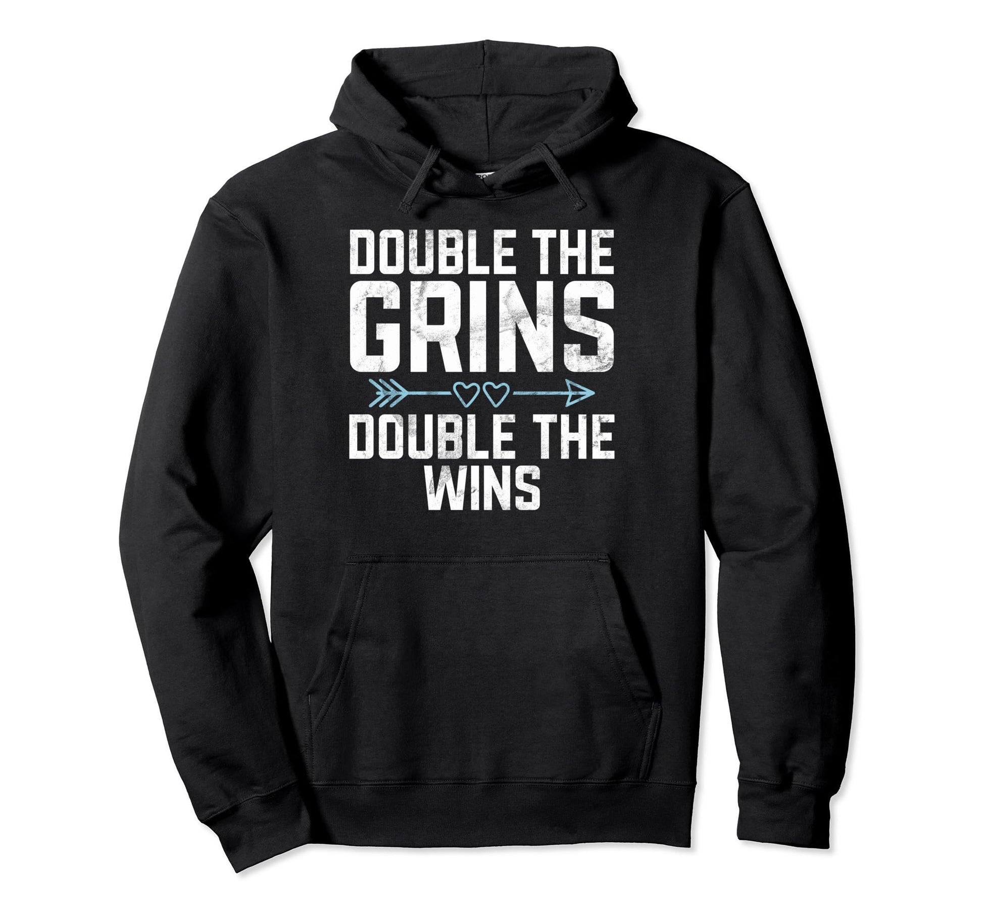 Double Grins Double Wins Twin Dad Hoodie - Streetwear Style Unisex - T-Shirt, Sweatshirt, Hoodie