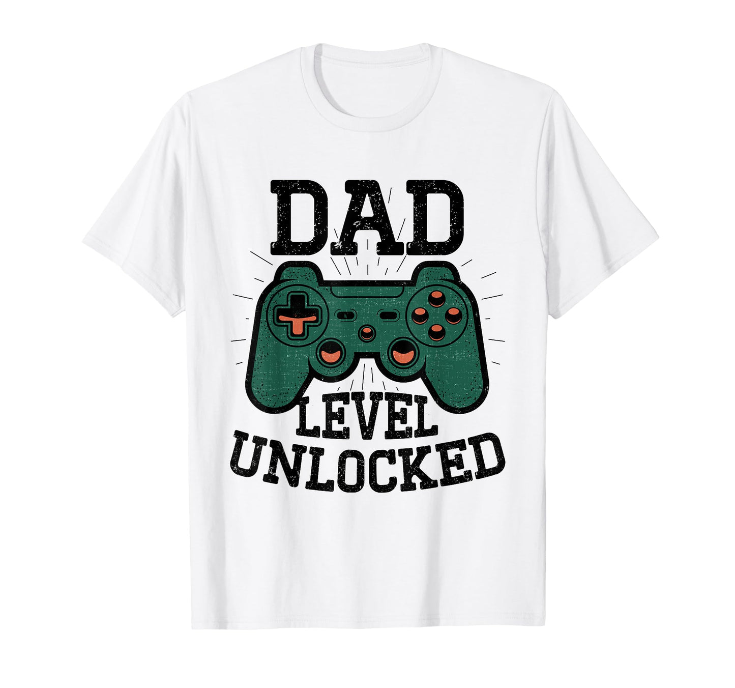 Dad Level Unlocked Video Gamer Fathers Day T-Shirt - Trendy Graphic Unisex - T-Shirt, Sweatshirt, Hoodie