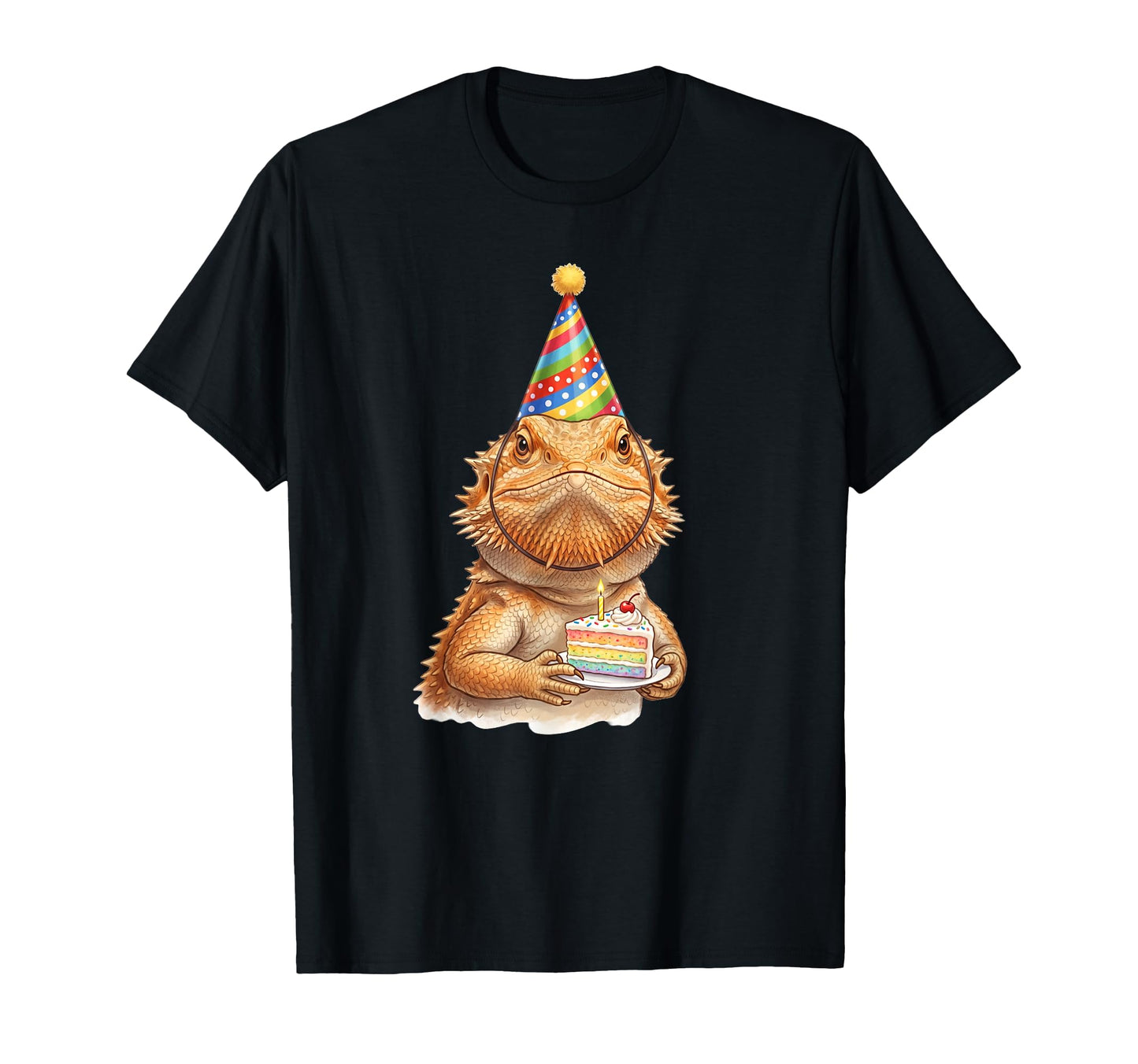Bearded Dragon Birthday Party T-Shirt - Casual Everyday Wear for Adults - T-Shirt, Sweatshirt, Hoodie