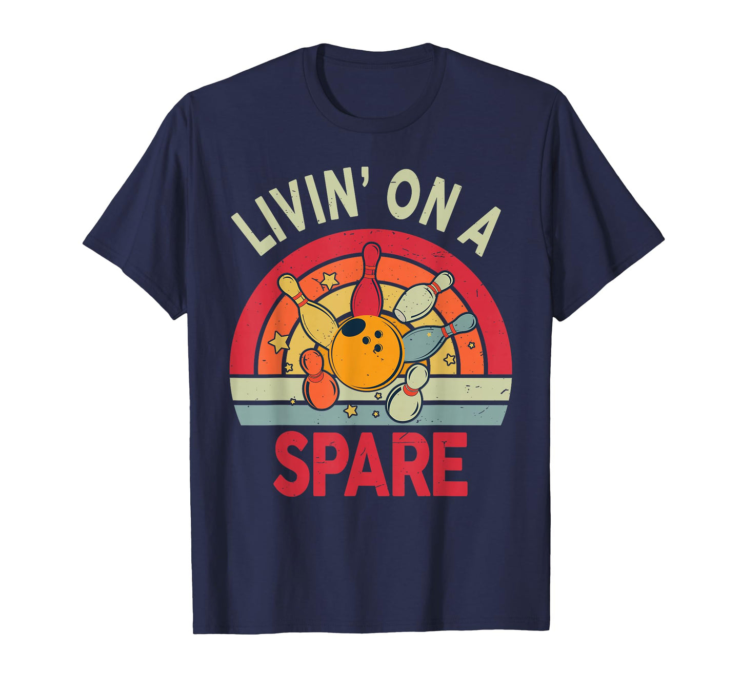 Living Spare Bowling Teen Funny T-Shirt - Minimalist Print Men Women - T-Shirt, Sweatshirt, Hoodie