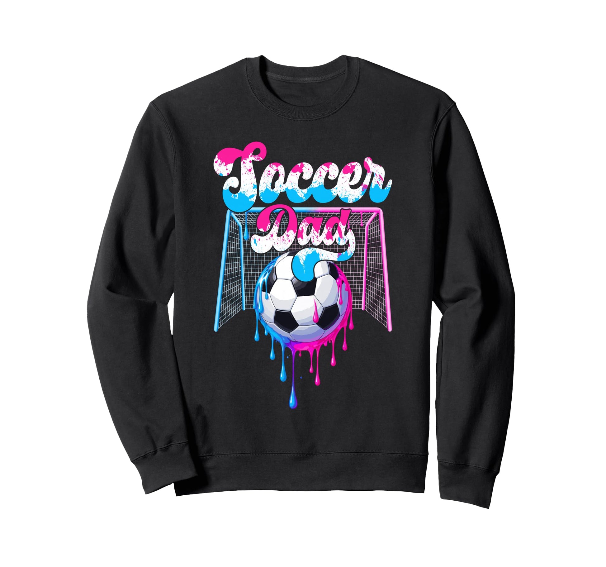Soccer Dad Funny Happy Fathers Day Sweatshirt - Graphic Print for Adults - T-Shirt, Sweatshirt, Hoodie