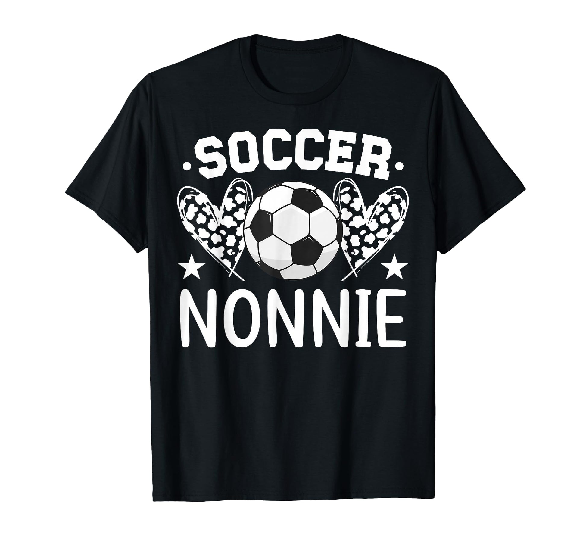 Soccer Nonnie Hearts Nonnie Soccer T-Shirt - Fun Novelty Design Men Women - T-Shirt, Sweatshirt, Hoodie