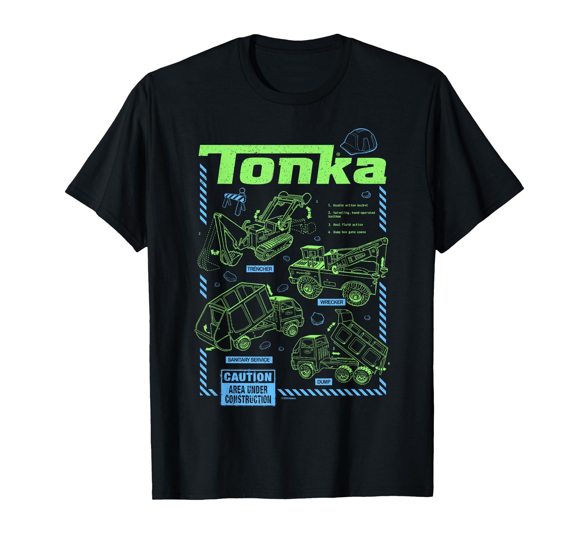 Tonka Truck Schematics T-Shirt - Streetwear Style Men Women - T-Shirt, Sweatshirt, Hoodie