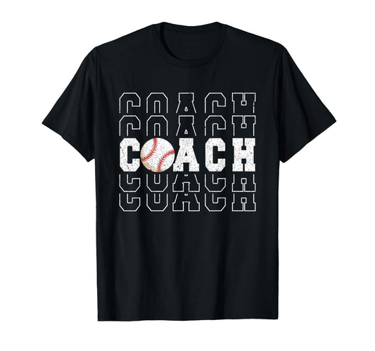 Baseball Coach Team Manager Sport T-Shirt - Novelty Apparel Men Women - T-Shirt, Sweatshirt, Hoodie