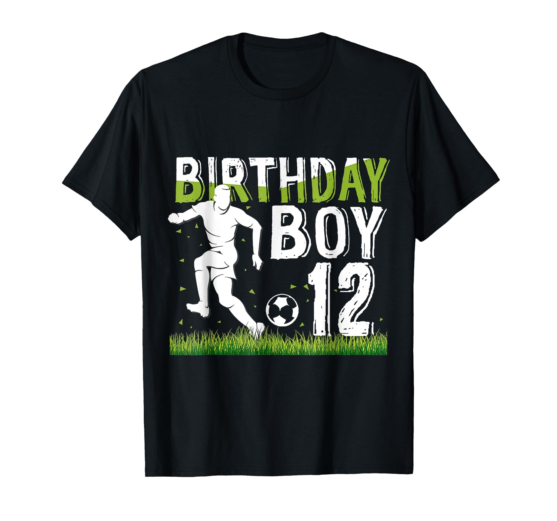 Birthday 12 Year Old Soccer Birthday T-Shirt - Streetwear Style for Adults - T-Shirt, Sweatshirt, Hoodie