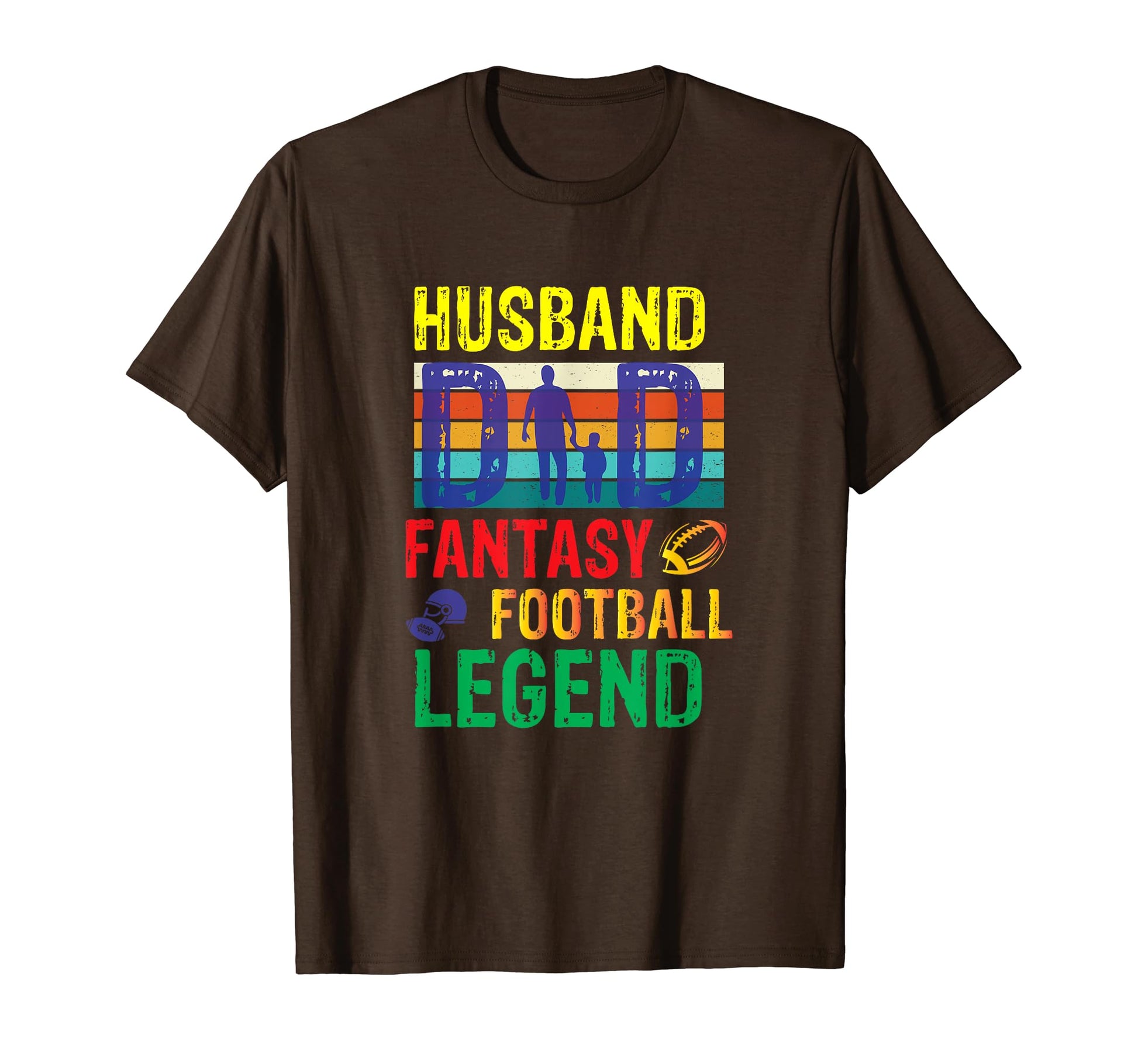 Mens Husband Dad Fantasy Football Legend T-Shirt - Trendy Graphic Unisex - T-Shirt, Sweatshirt, Hoodie