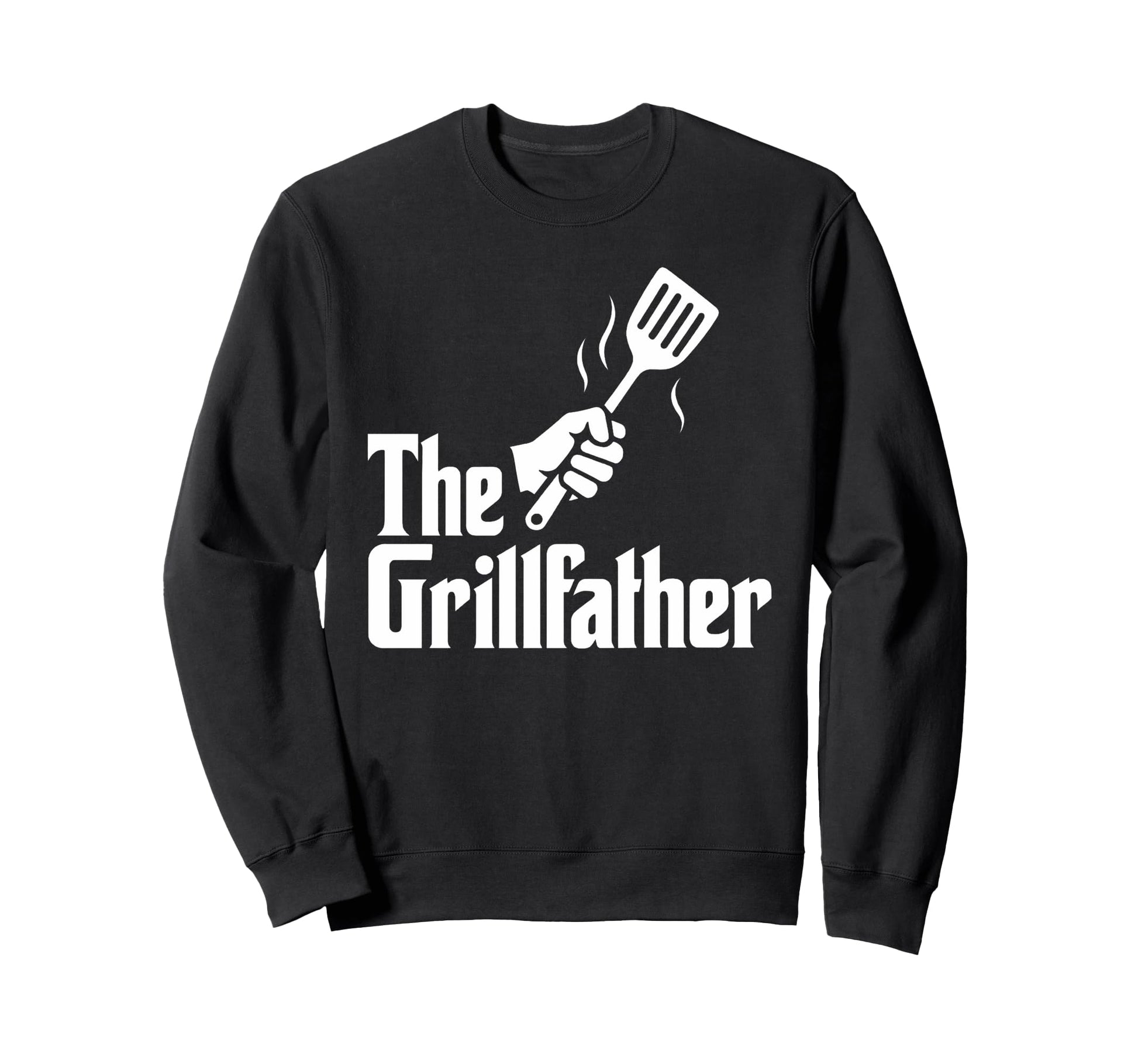Grillfather Funny Bbq Dad Grilling Sweatshirt - Trendy Graphic for Adults - T-Shirt, Sweatshirt, Hoodie
