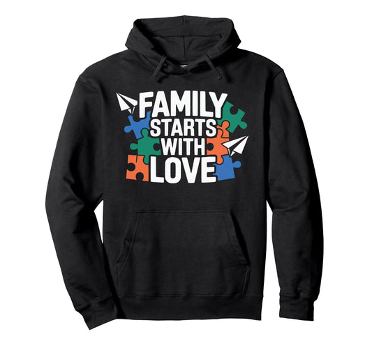 Adoptive Dad Adoption Fathers Day Hoodie - Minimalist Print Men Women - T-Shirt, Sweatshirt, Hoodie
