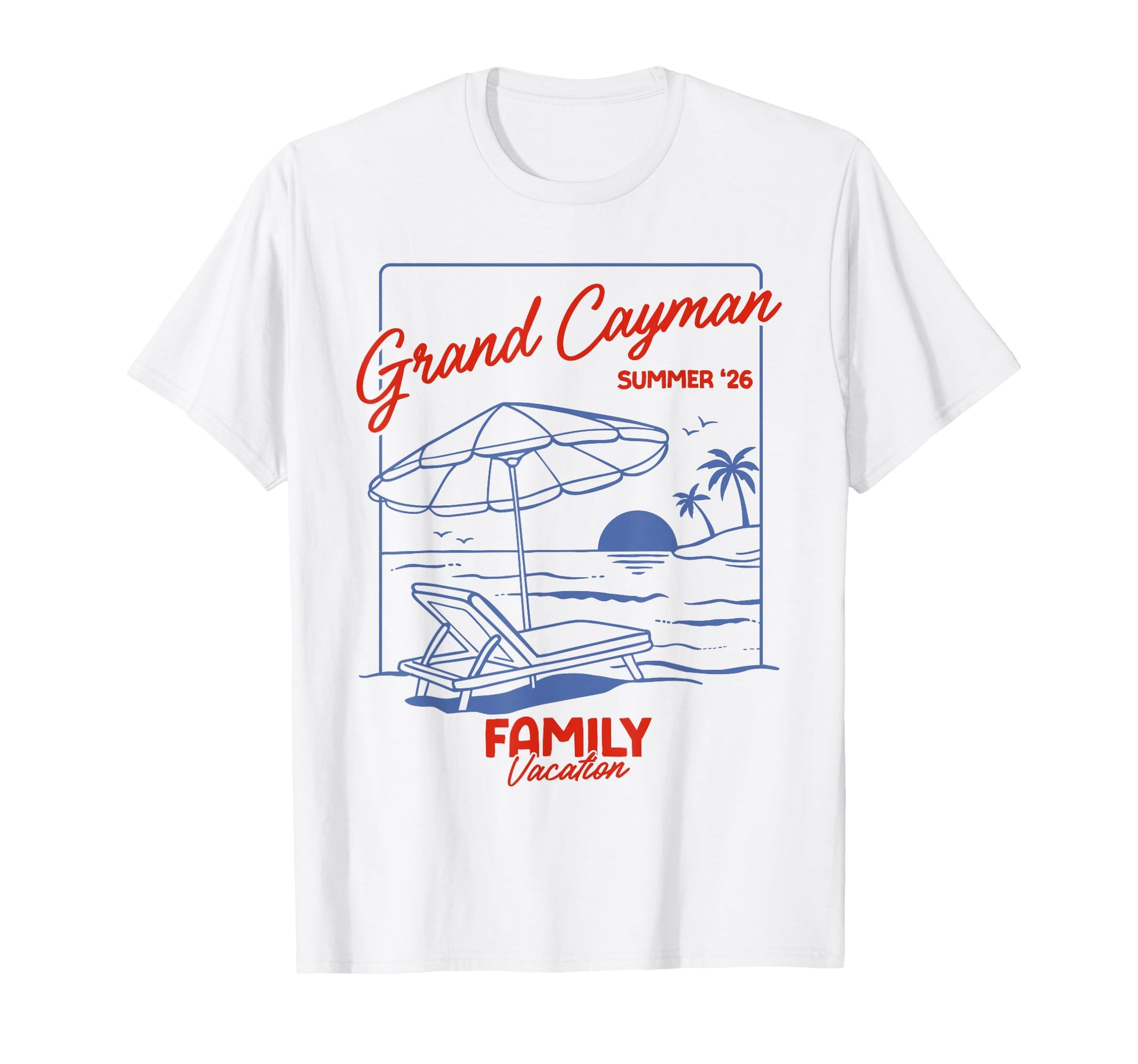 Grand Cayman Summer 26 Family T-Shirt - Streetwear Style for Adults - T-Shirt, Sweatshirt, Hoodie