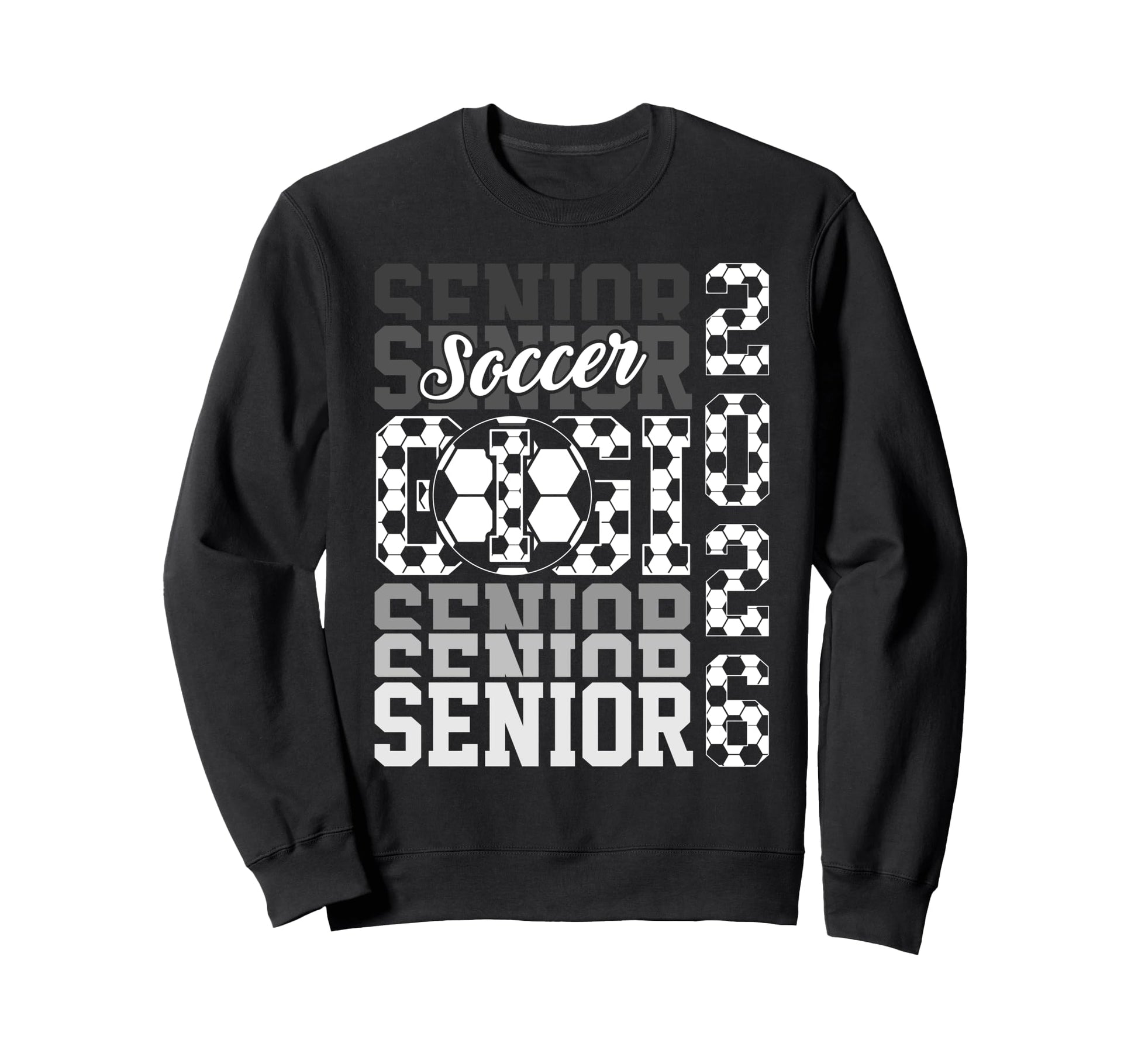 2026 Soccer Senior Gigi Graduation Sweatshirt - Aesthetic Graphic Unisex - T-Shirt, Sweatshirt, Hoodie