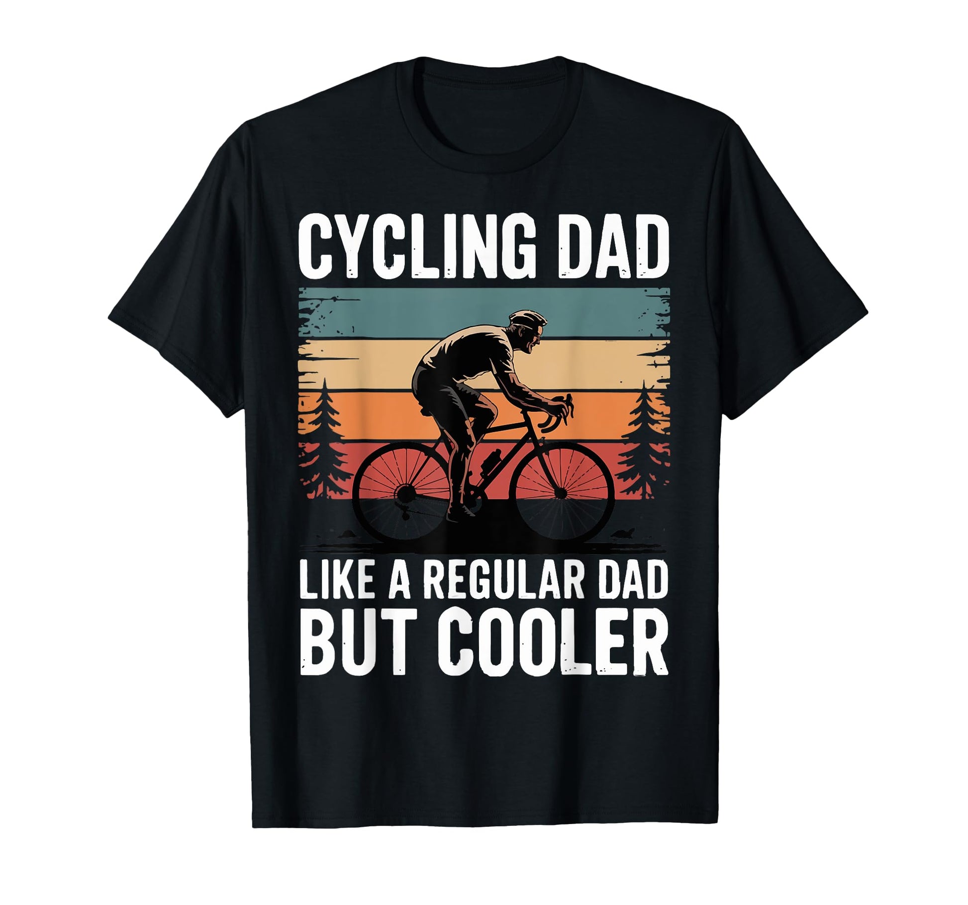 Cycling Dad Like Regular Dad But T-Shirt - Minimalist Print for Adults - T-Shirt, Sweatshirt, Hoodie