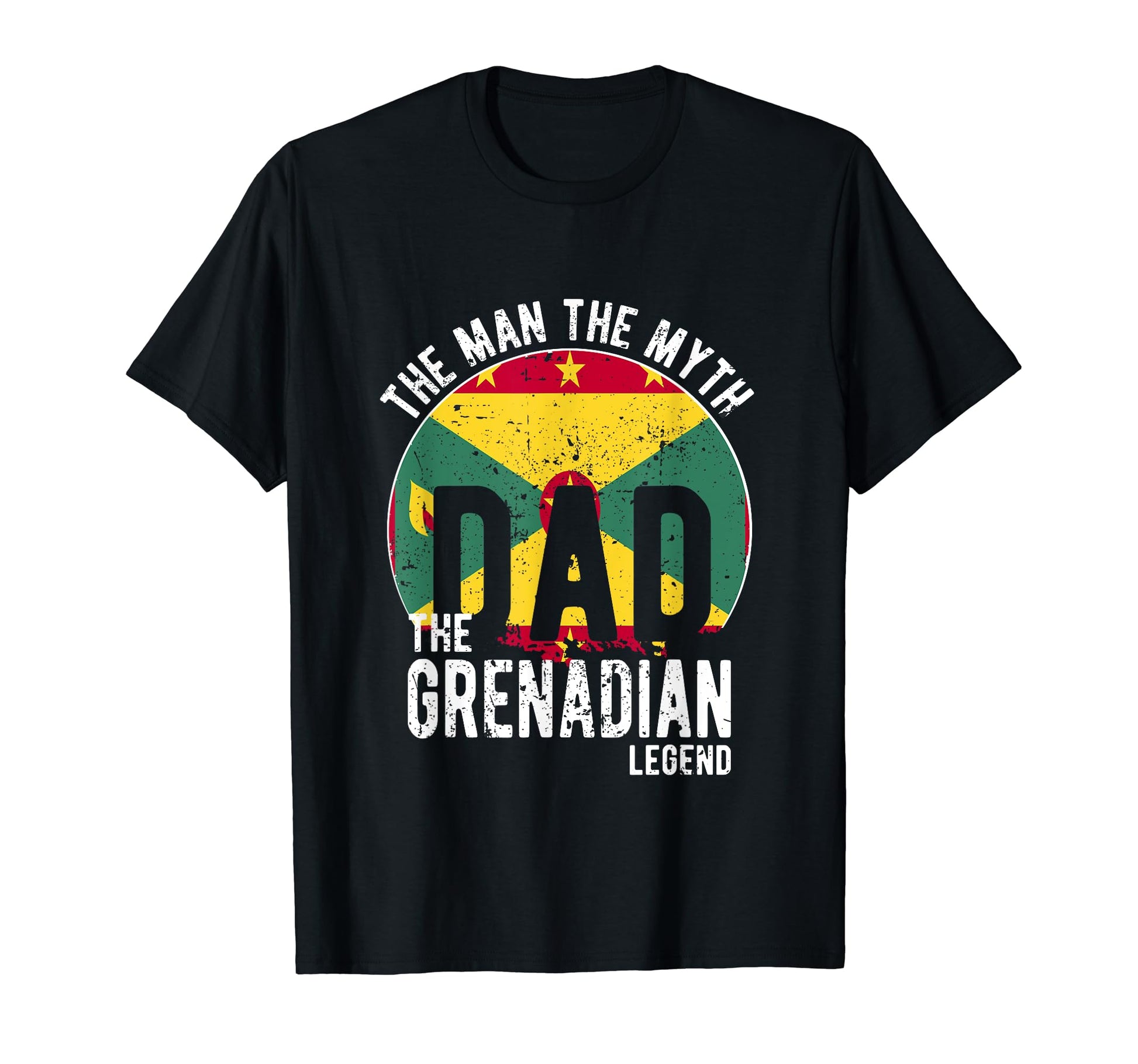 Myth Grenadian Legend Dad Grenadian T-Shirt - Aesthetic Graphic Men Women - T-Shirt, Sweatshirt, Hoodie