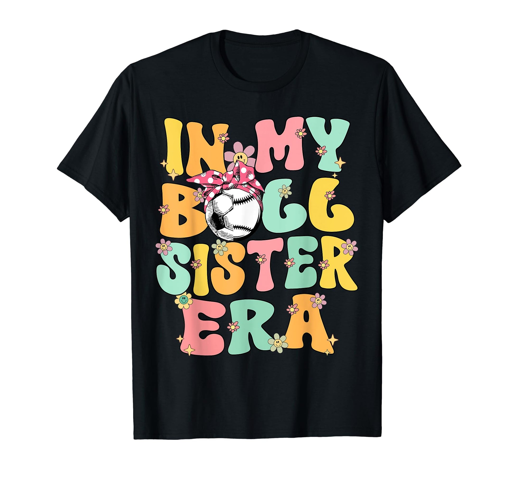 My Ball Sister Era Groovy Baseball T-Shirt - Minimalist Print Men Women - T-Shirt, Sweatshirt, Hoodie