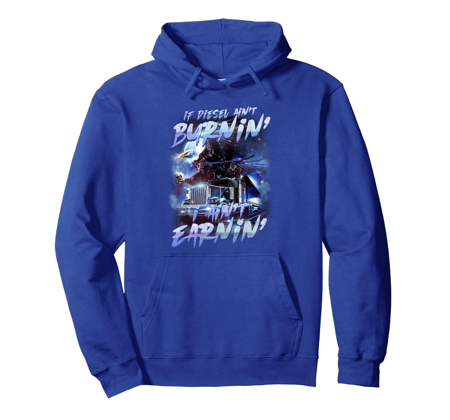 Truck Driver Dad Big Rig Semi Trailer Hoodie - Novelty Apparel Unisex - T-Shirt, Sweatshirt, Hoodie