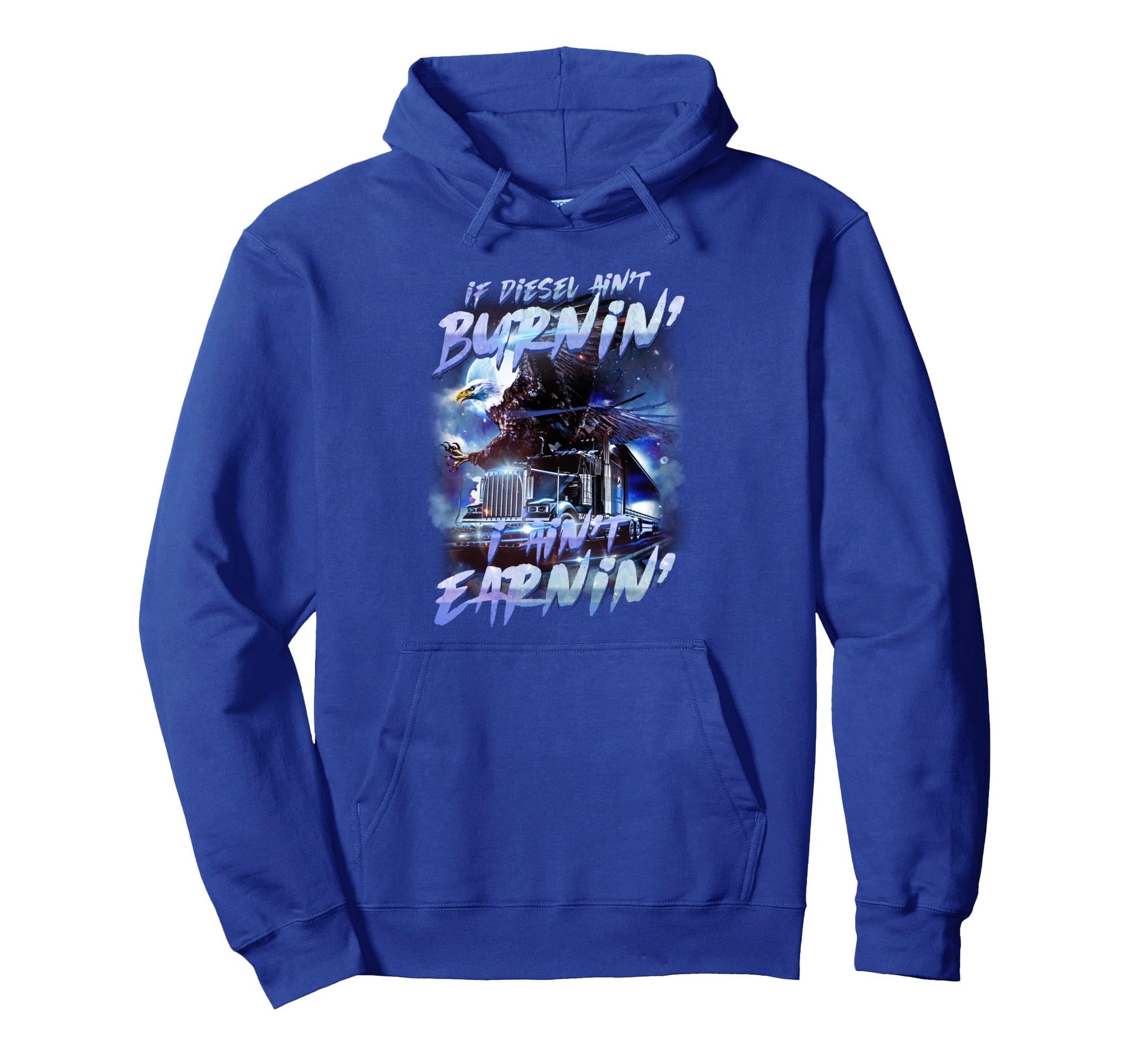 Truck Driver Dad Big Rig Semi Trailer Hoodie - Novelty Apparel Unisex - T-Shirt, Sweatshirt, Hoodie