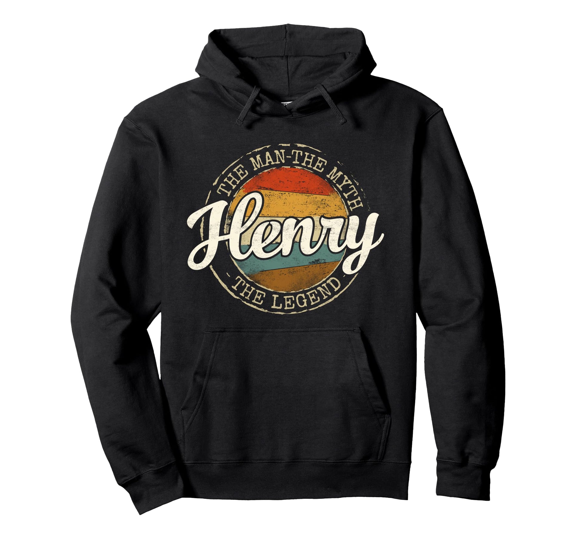 Henry Myth Legend Personalized Name Hoodie - Custom Art Print Men Women - T-Shirt, Sweatshirt, Hoodie
