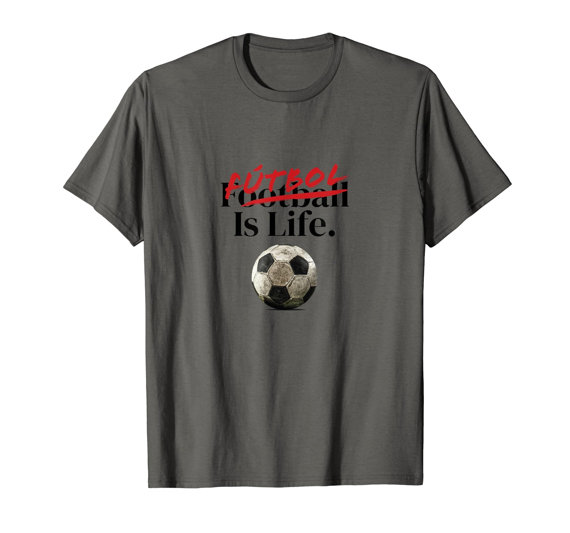 Football Is Fans Soccer Fans Related T-Shirt - Minimalist Print for Adults - T-Shirt, Sweatshirt, Hoodie
