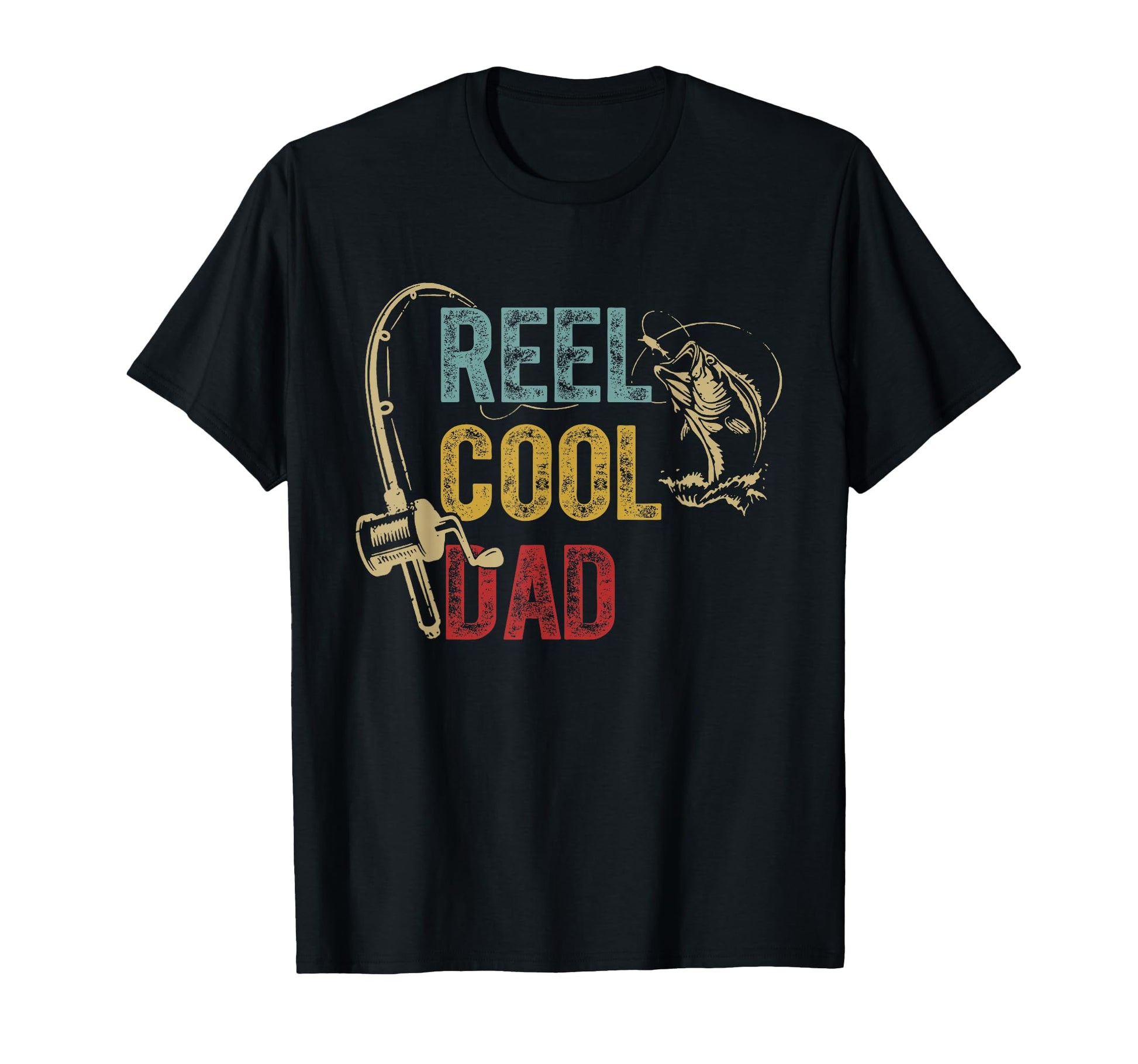 Reel Dad Fishing Fathers Day T-Shirt - Streetwear Style for Adults - T-Shirt, Sweatshirt, Hoodie