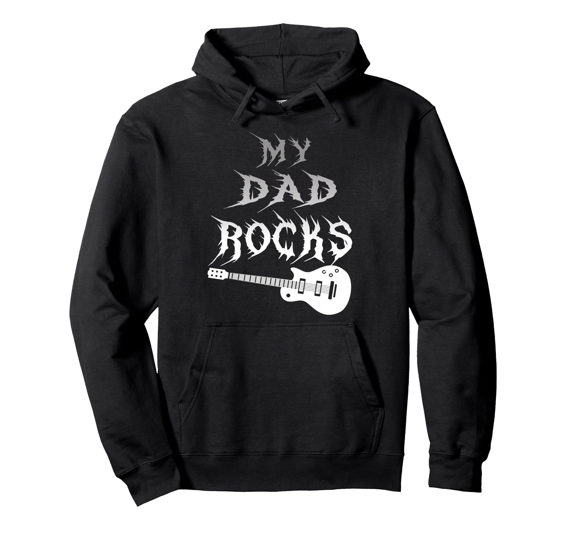 My Dad Rocks Daddy Pa Fathers Day Best Dad Hoodie - Graphic Print Unisex - T-Shirt, Sweatshirt, Hoodie