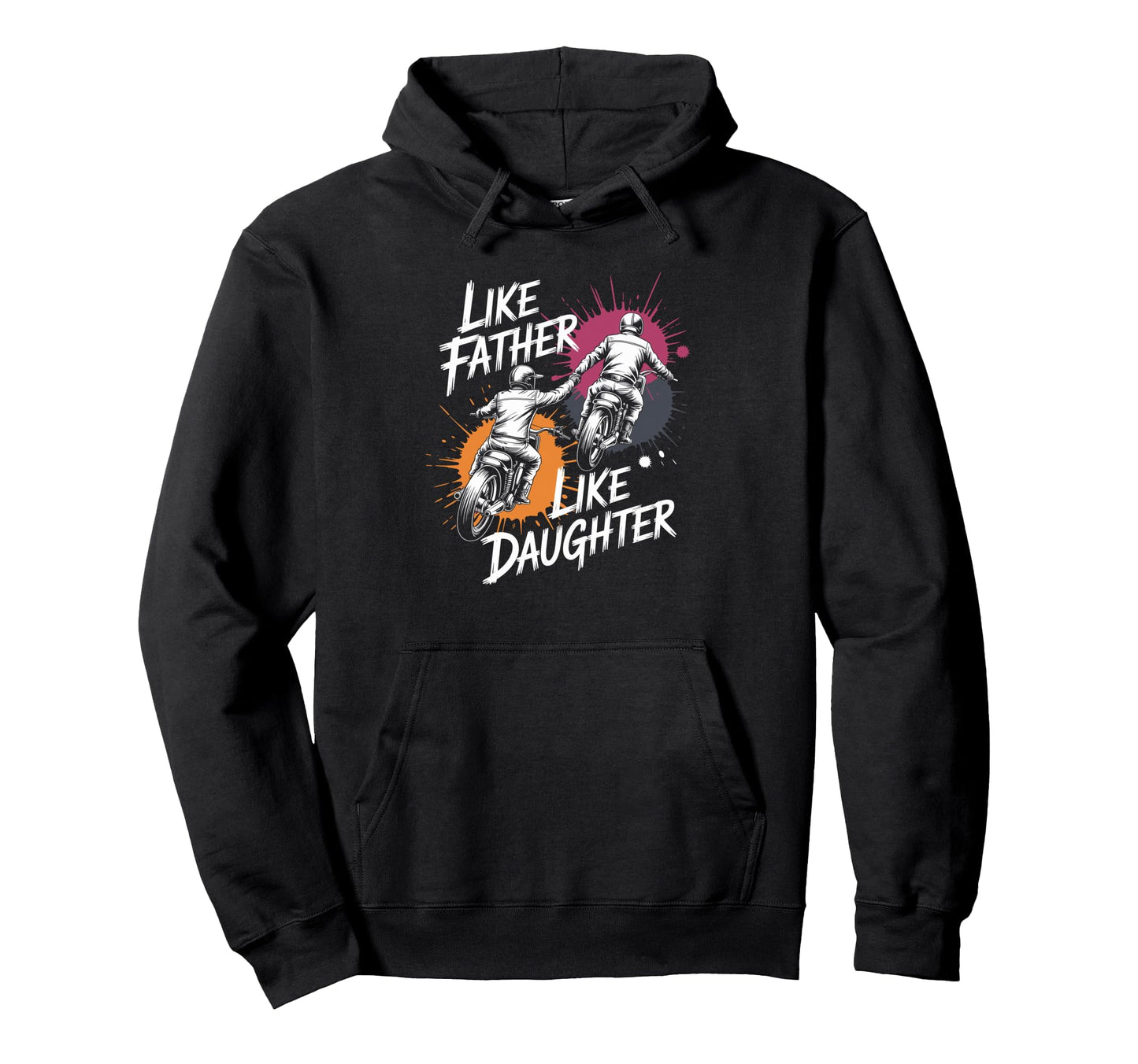 Like Father Like Daughter Enduro Hoodie - Minimalist Print Unisex - T-Shirt, Sweatshirt, Hoodie