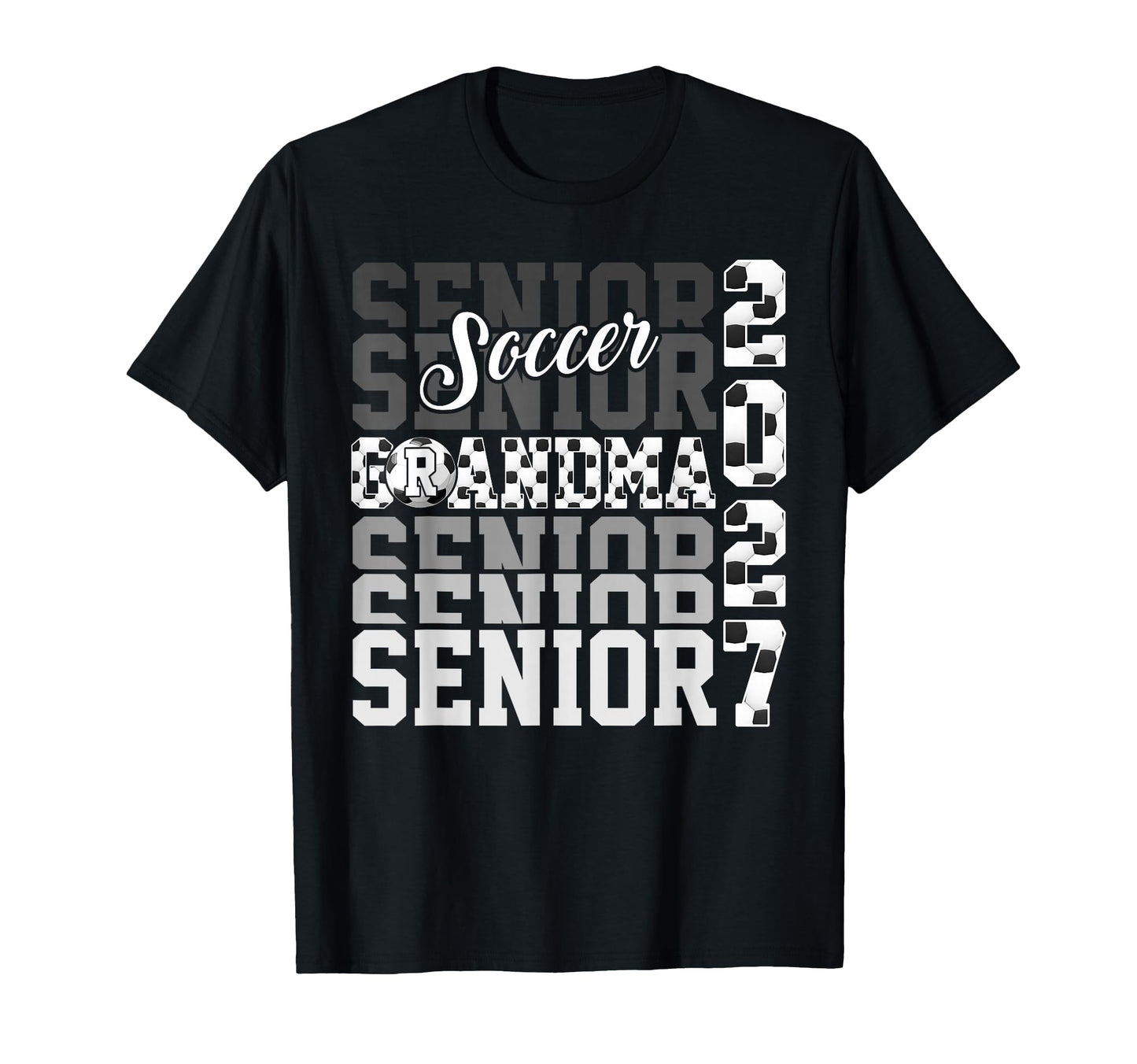 Senior 2027 Soccer Grandma Proud Family T-Shirt - Minimalist Print Unisex - T-Shirt, Sweatshirt, Hoodie
