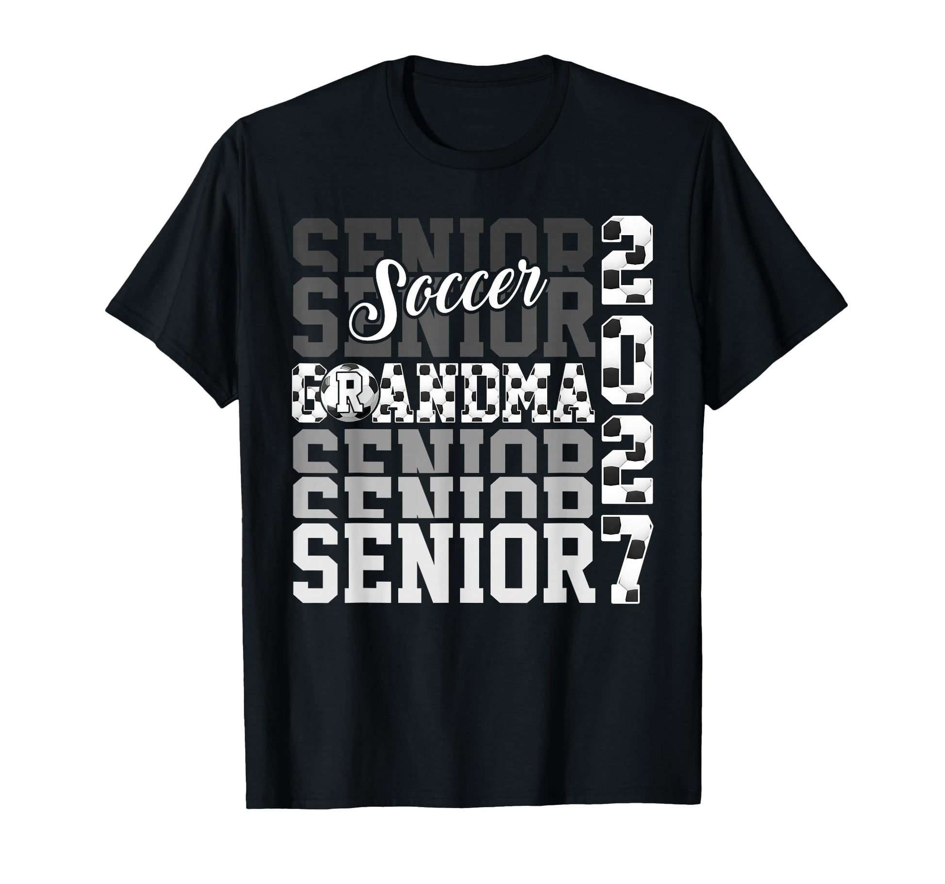 Senior 2027 Soccer Grandma Proud Family T-Shirt - Minimalist Print Unisex - T-Shirt, Sweatshirt, Hoodie