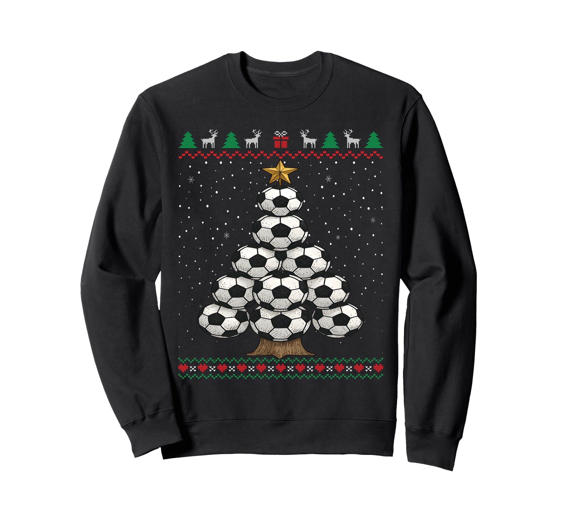 Soccer Tree Funny Ugly Sweatshirt - Fun Novelty Design Unisex - T-Shirt, Sweatshirt, Hoodie